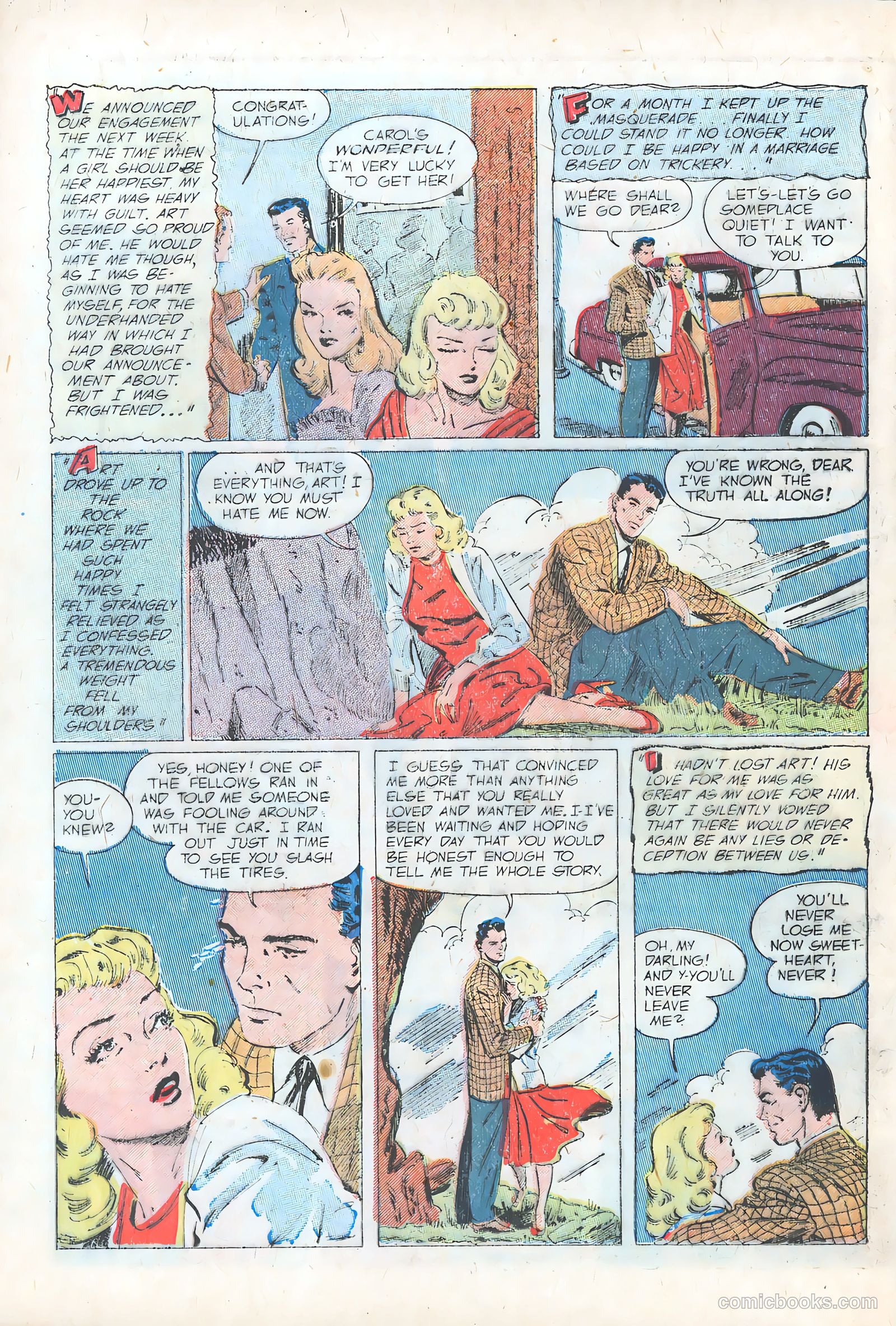 Pictorial Romances #16 (1952) — page 24 of 36