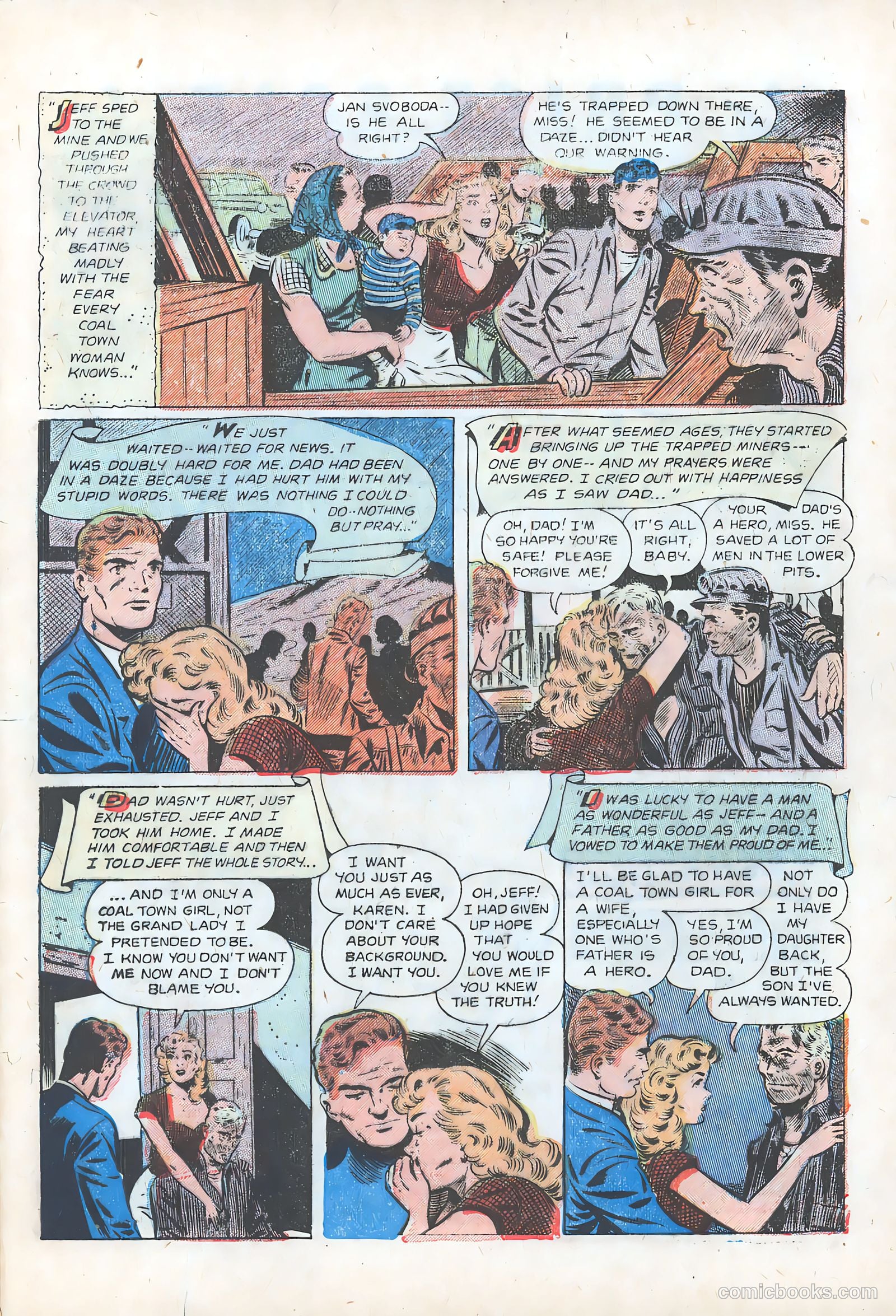 Pictorial Romances #16 (1952) — page 33 of 36