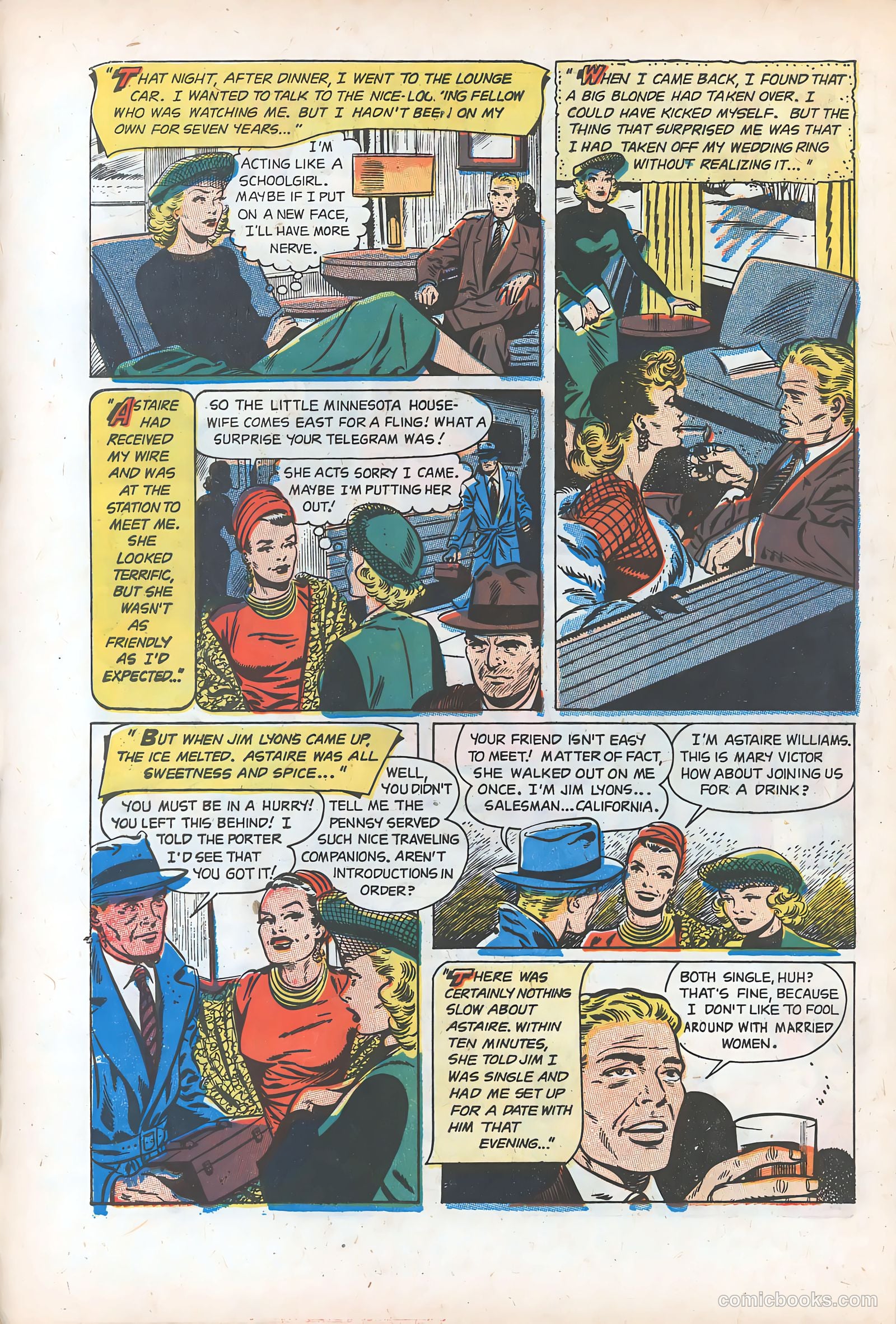 Pictorial Romances #21 (1953) — page 4 of 36