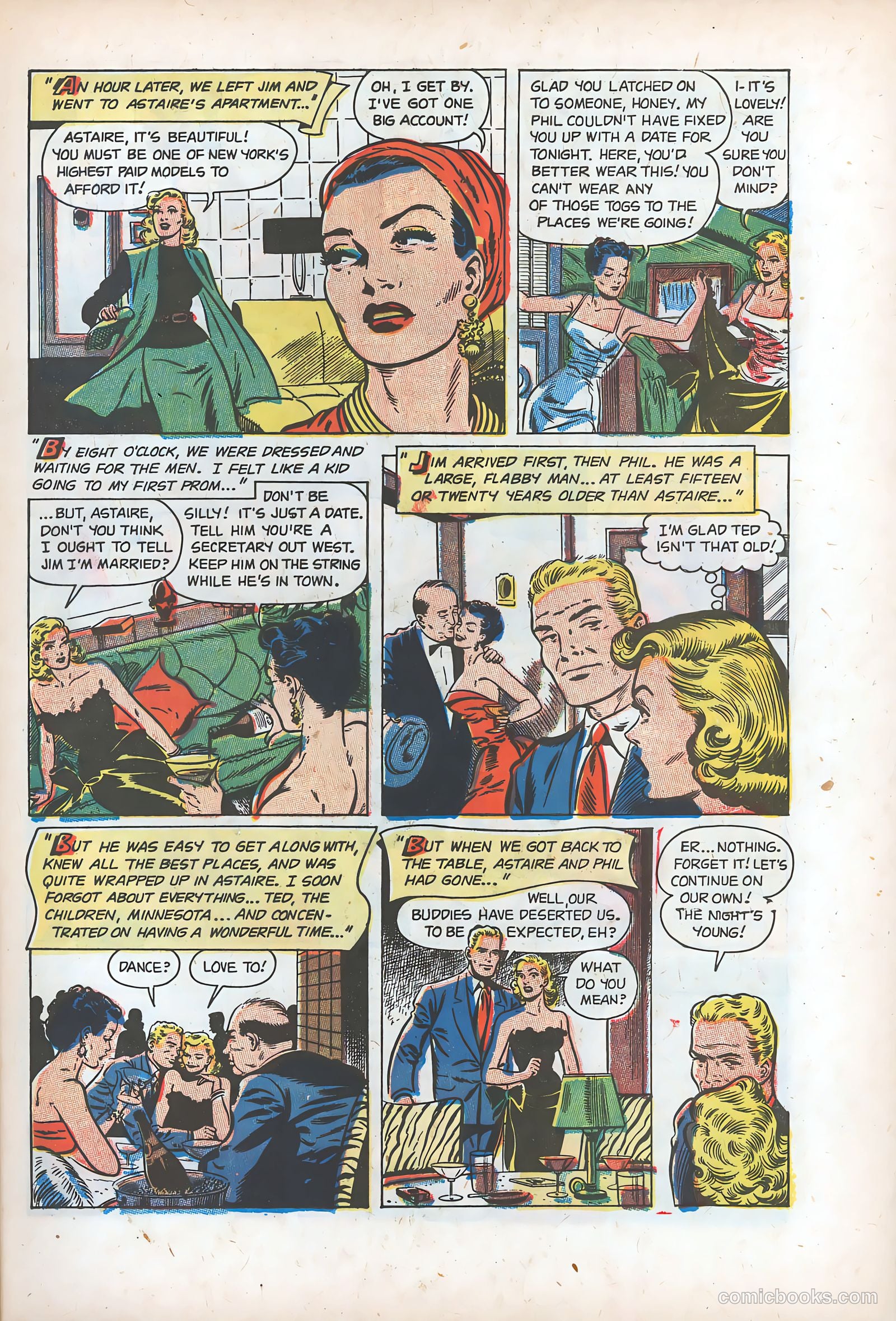 Pictorial Romances #21 (1953) — page 5 of 36