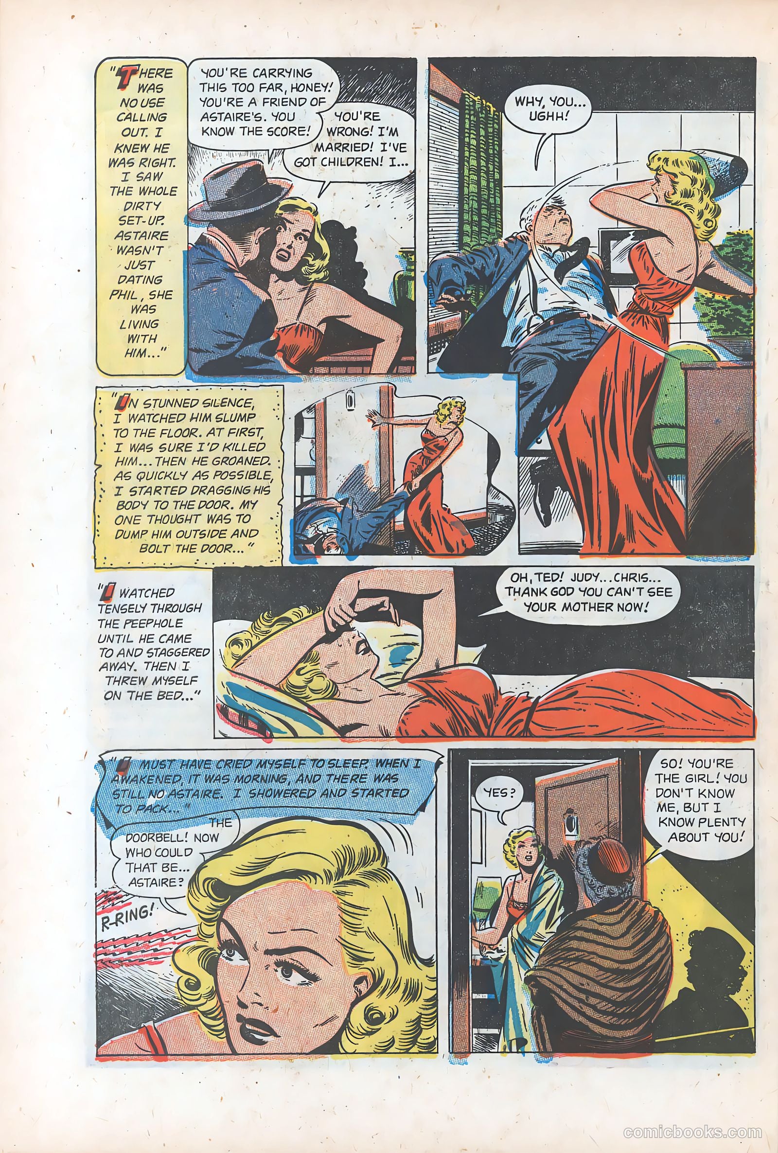 Pictorial Romances #21 (1953) — page 8 of 36