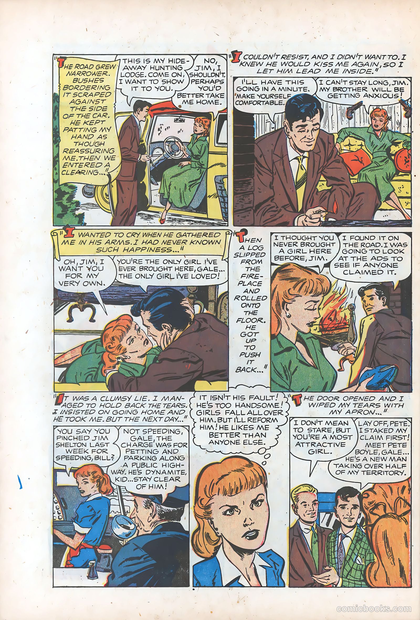Pictorial Romances #21 (1953) — page 12 of 36