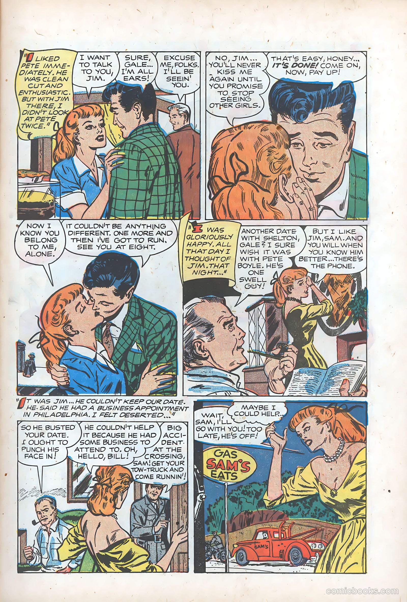 Pictorial Romances #21 (1953) — page 13 of 36