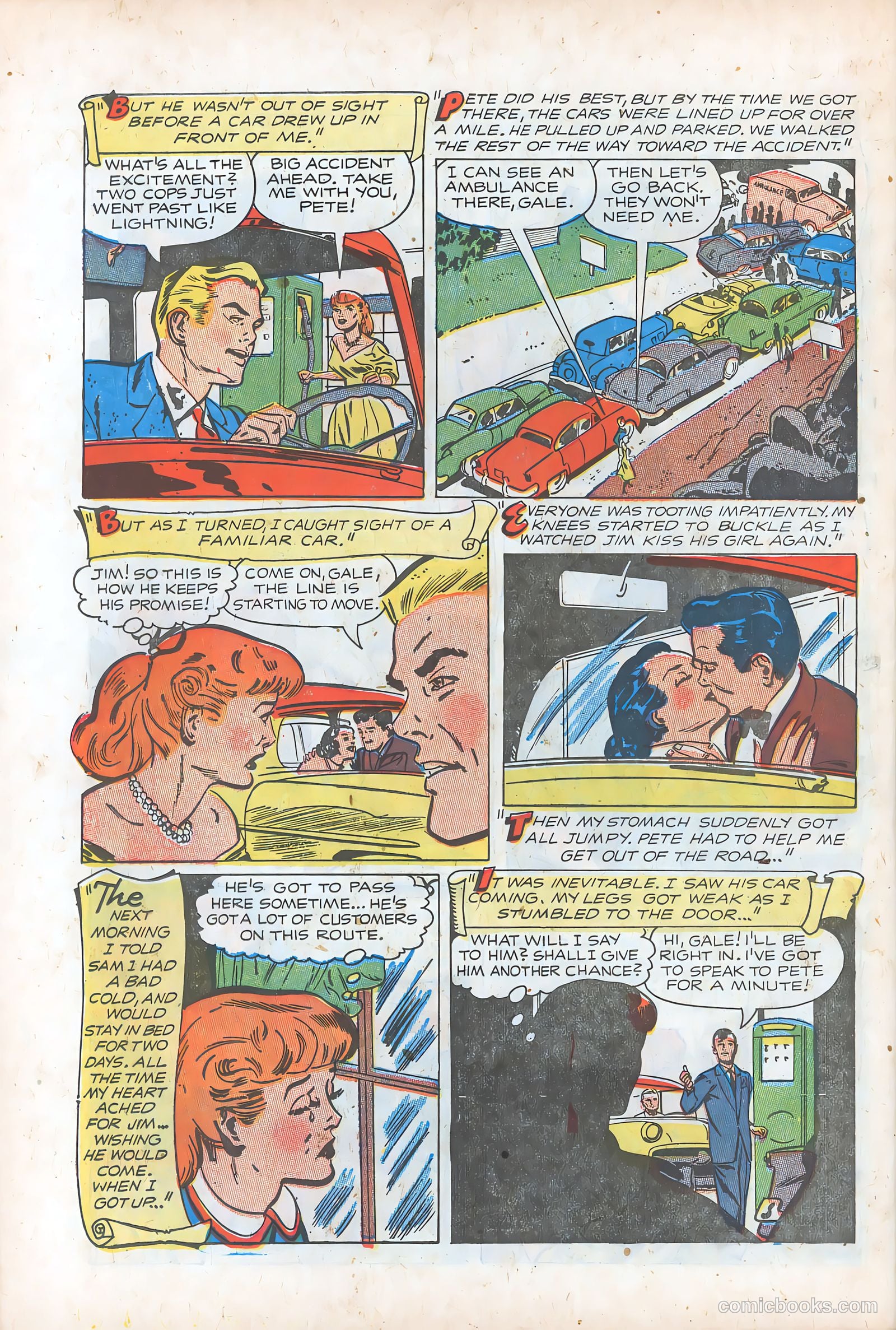 Pictorial Romances #21 (1953) — page 14 of 36