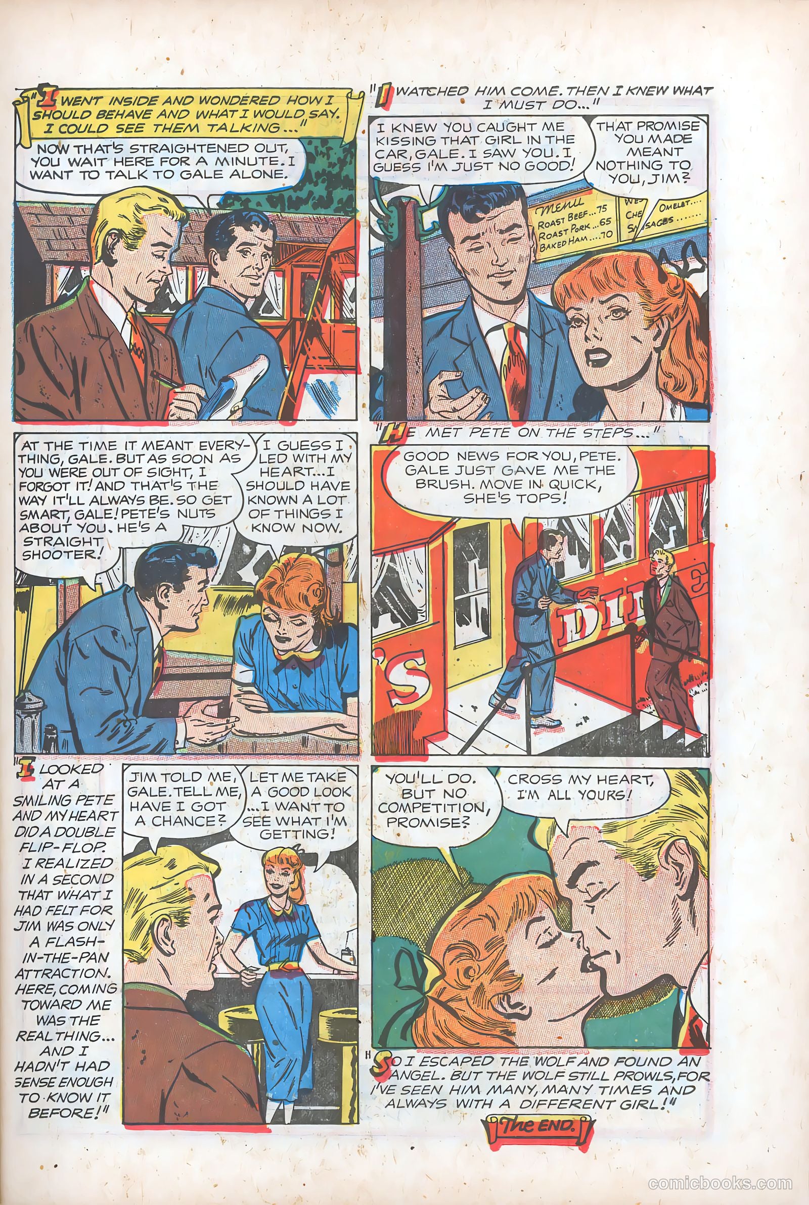 Pictorial Romances #21 (1953) — page 15 of 36