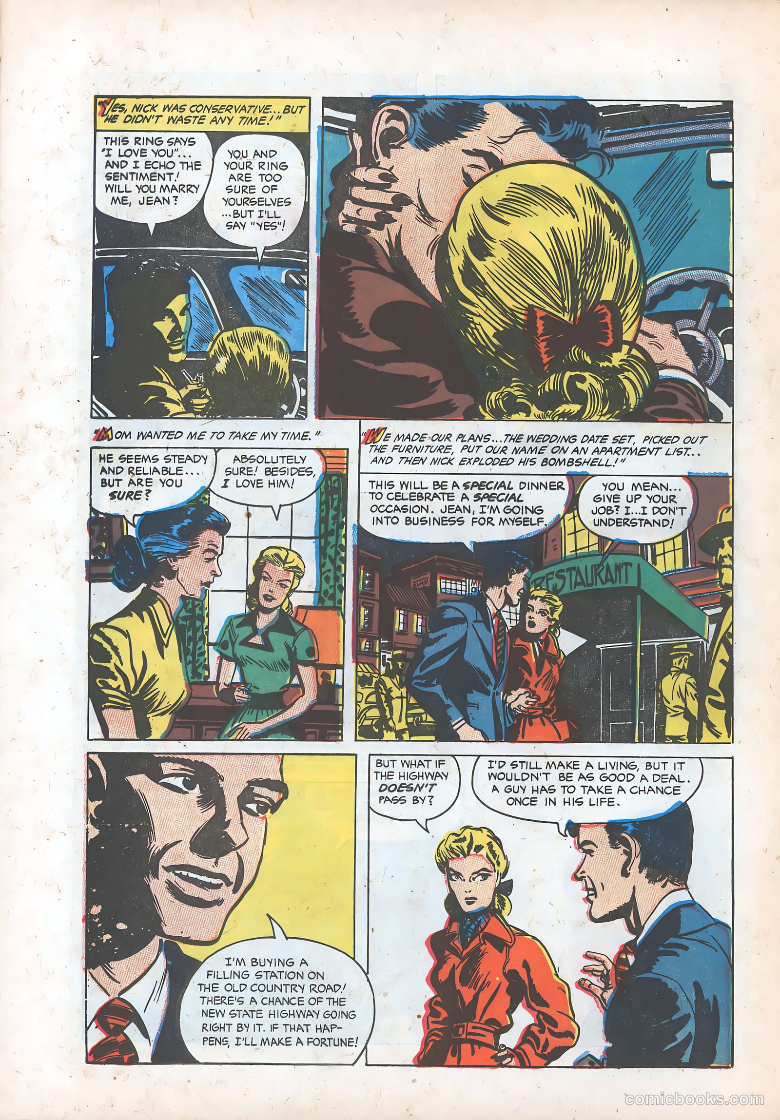Pictorial Romances #21 (1953) — page 20 of 36