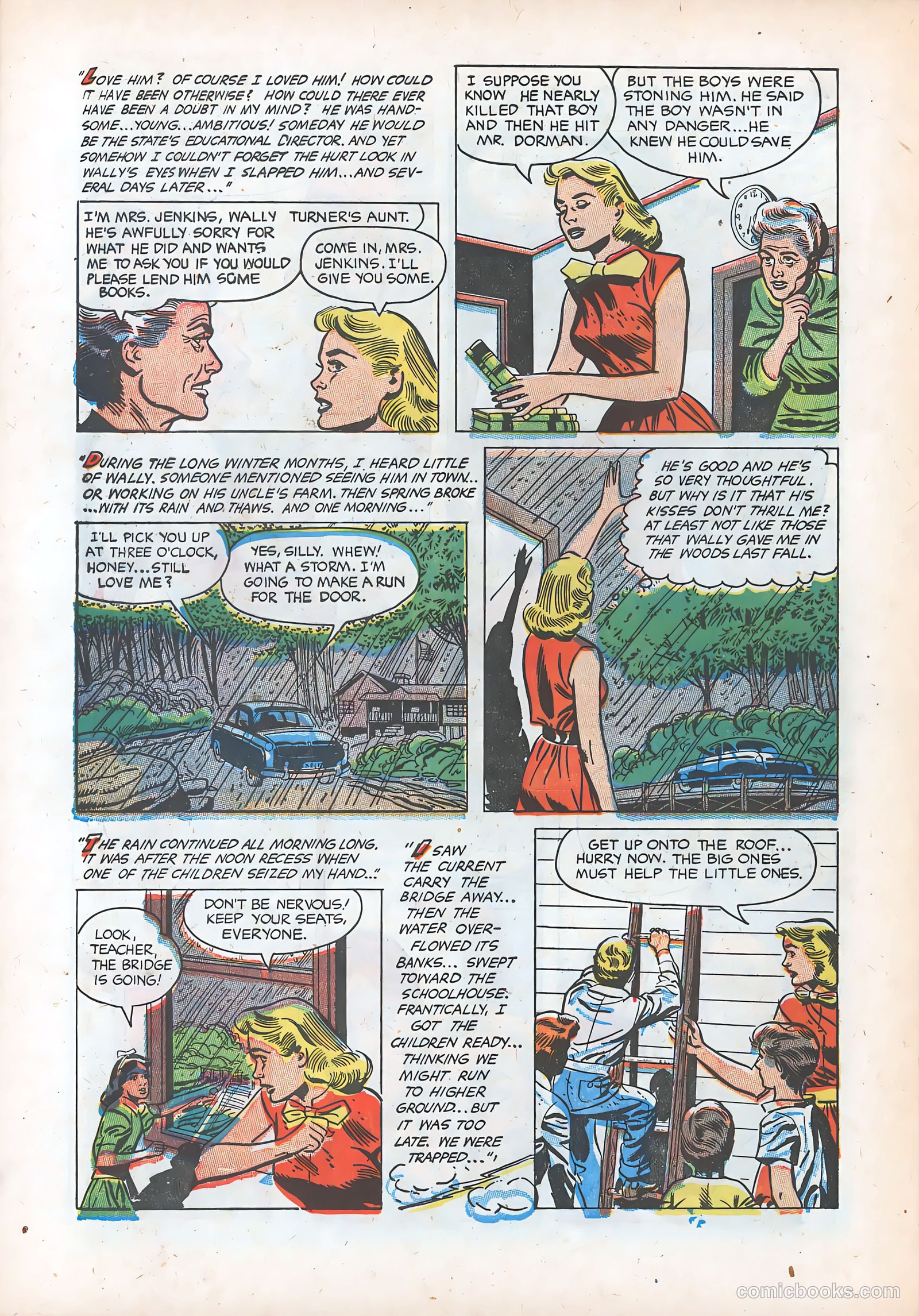 Pictorial Romances #21 (1953) — page 28 of 36
