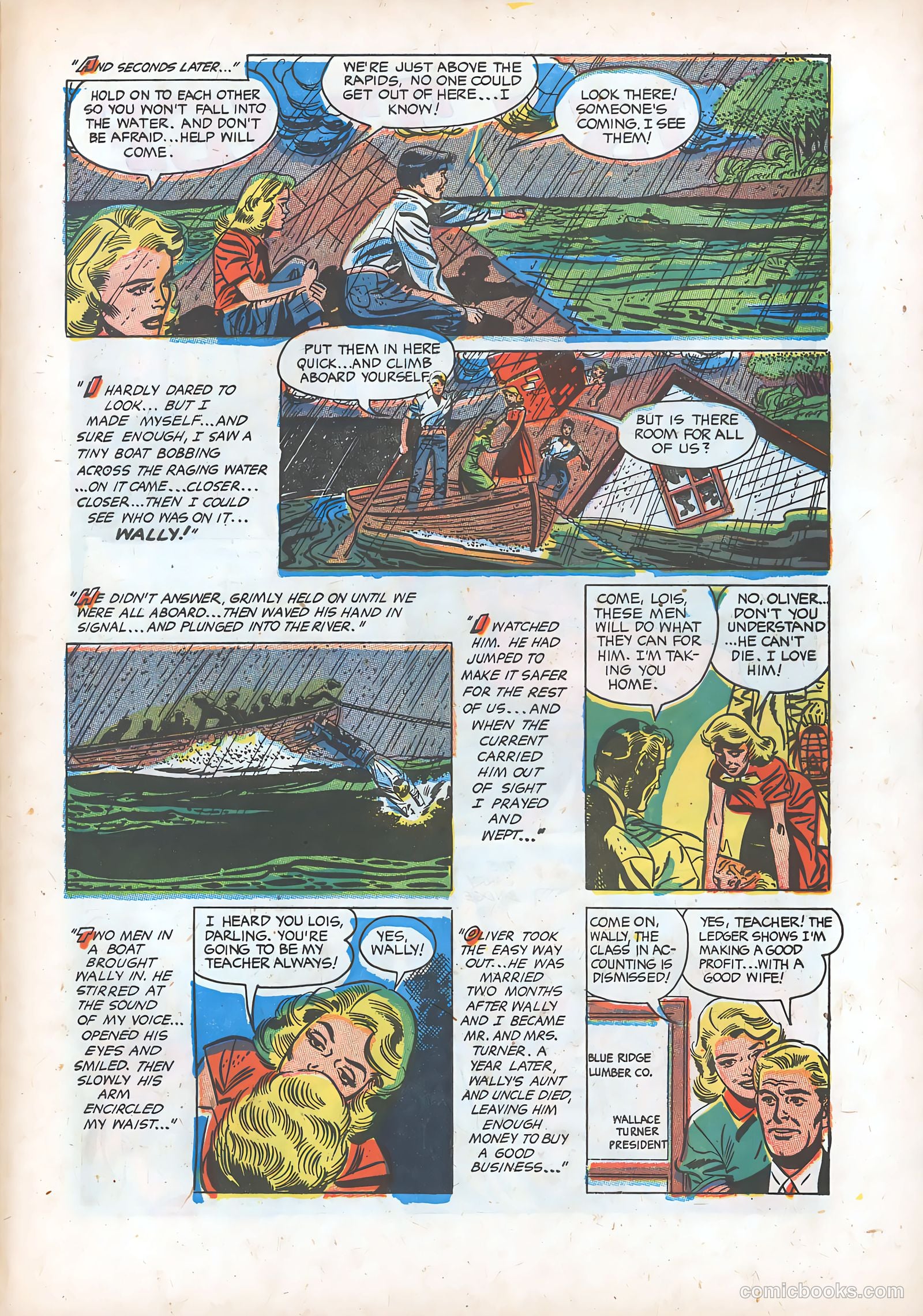 Pictorial Romances #21 (1953) — page 29 of 36
