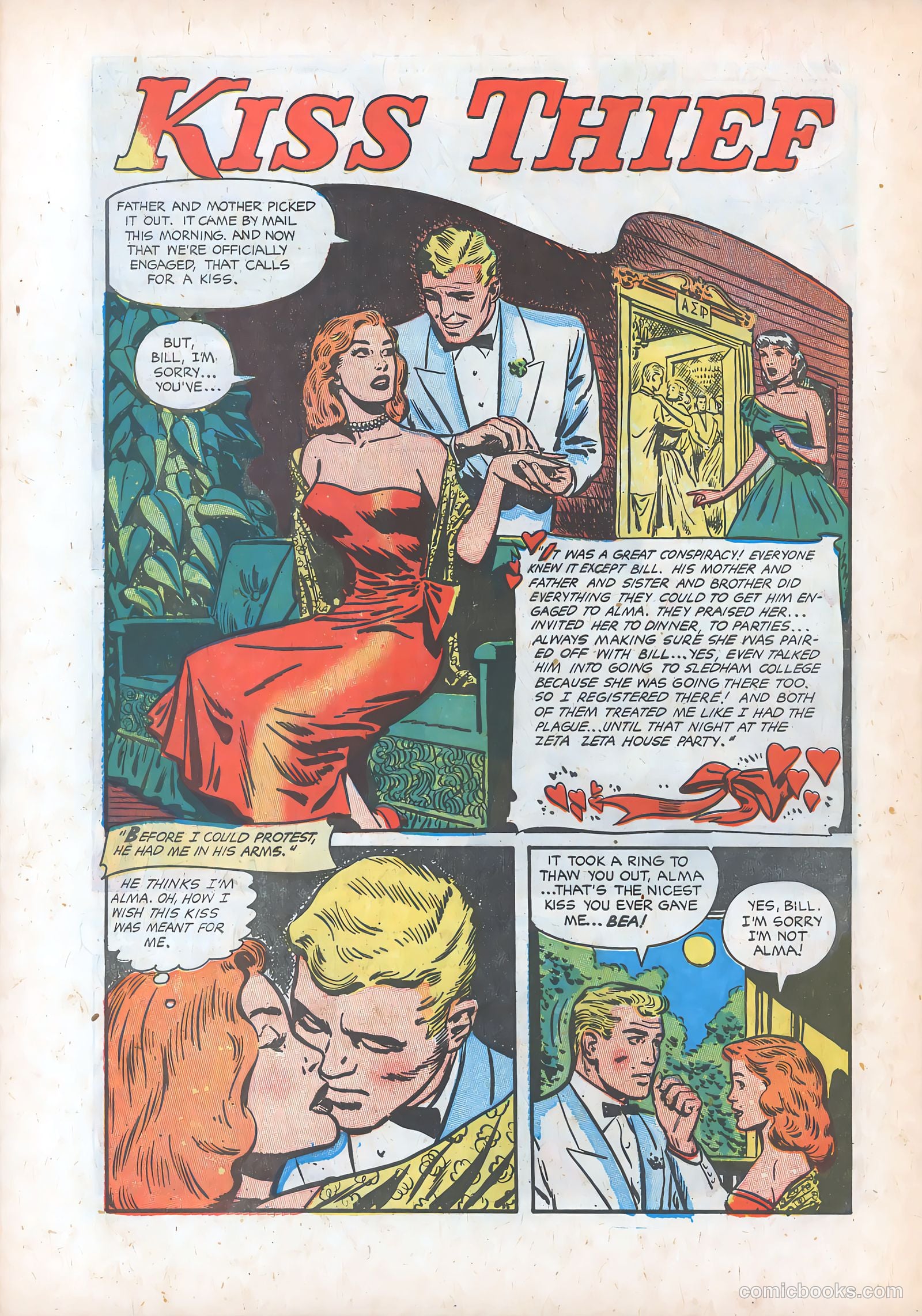 Pictorial Romances #21 (1953) — page 30 of 36