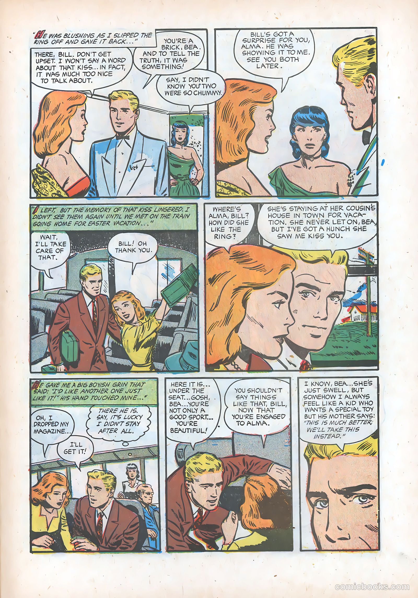 Pictorial Romances #21 (1953) — page 31 of 36