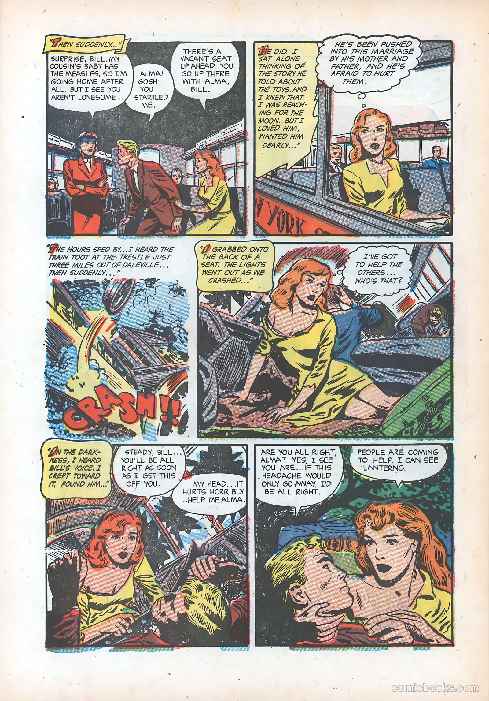 Pictorial Romances #21 (1953) — page 32 of 36