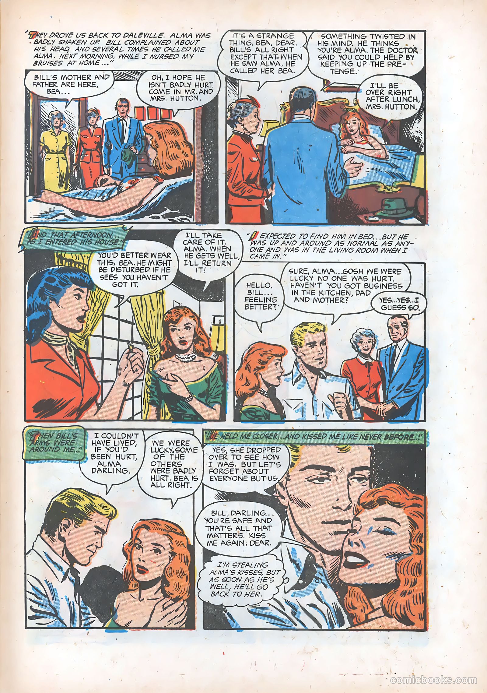 Pictorial Romances #21 (1953) — page 33 of 36