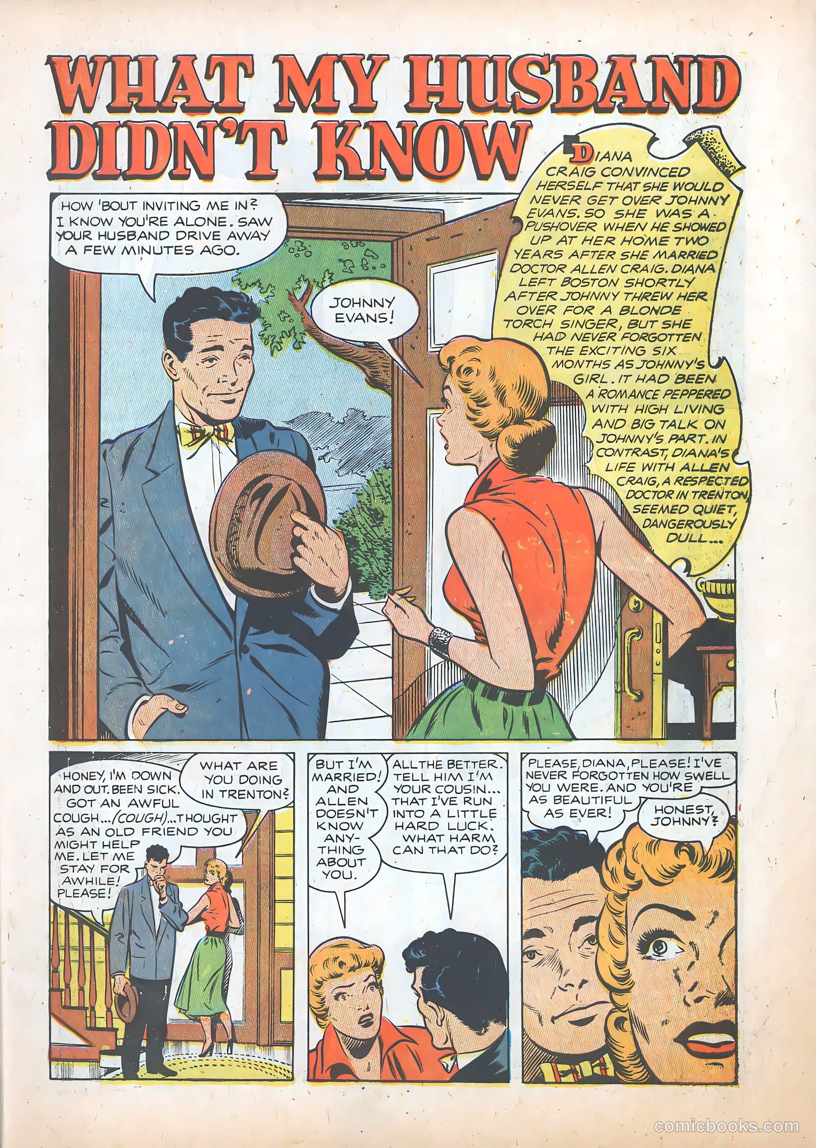 Pictorial Romances #22 (1953) — page 3 of 36