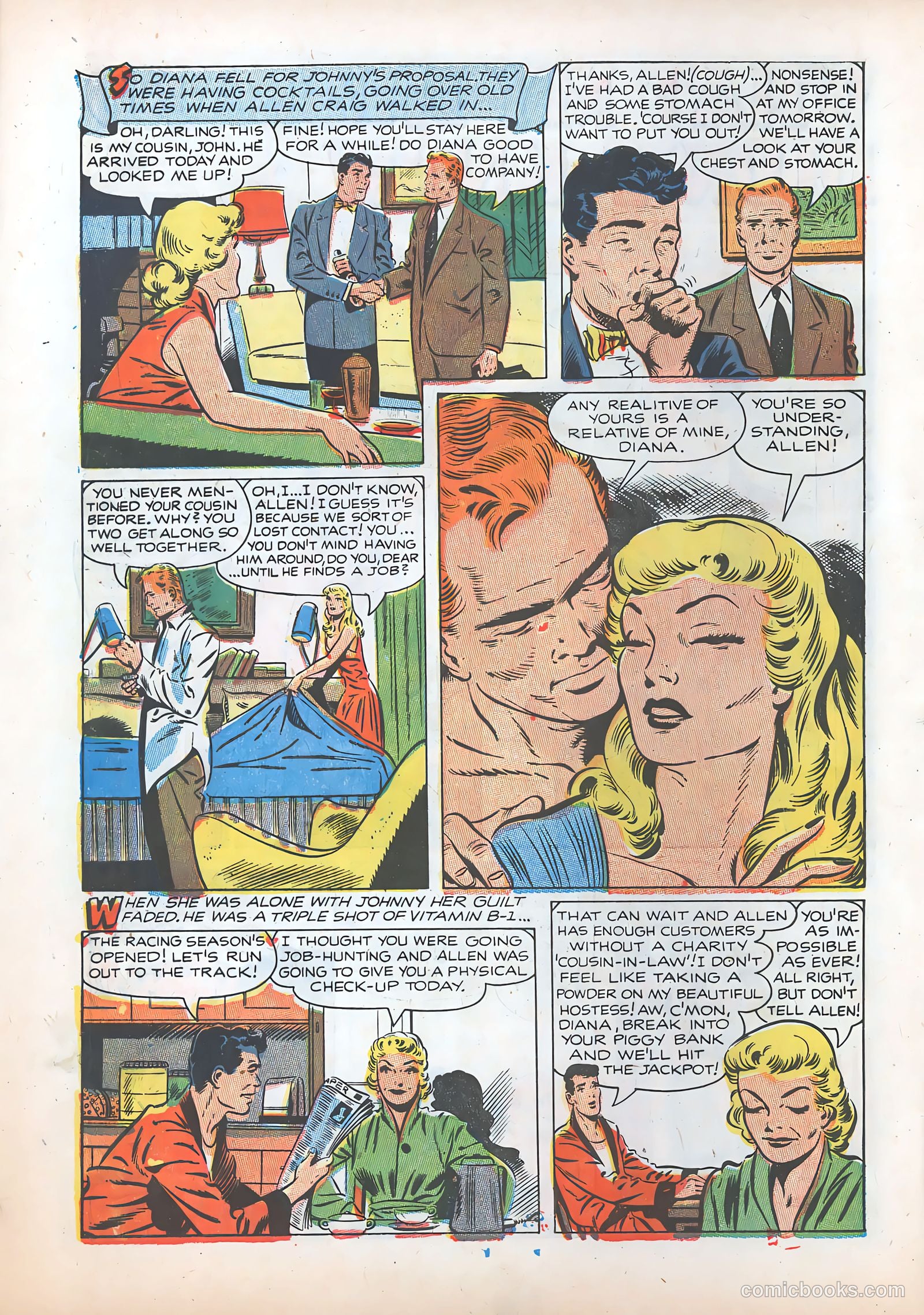 Pictorial Romances #22 (1953) — page 4 of 36