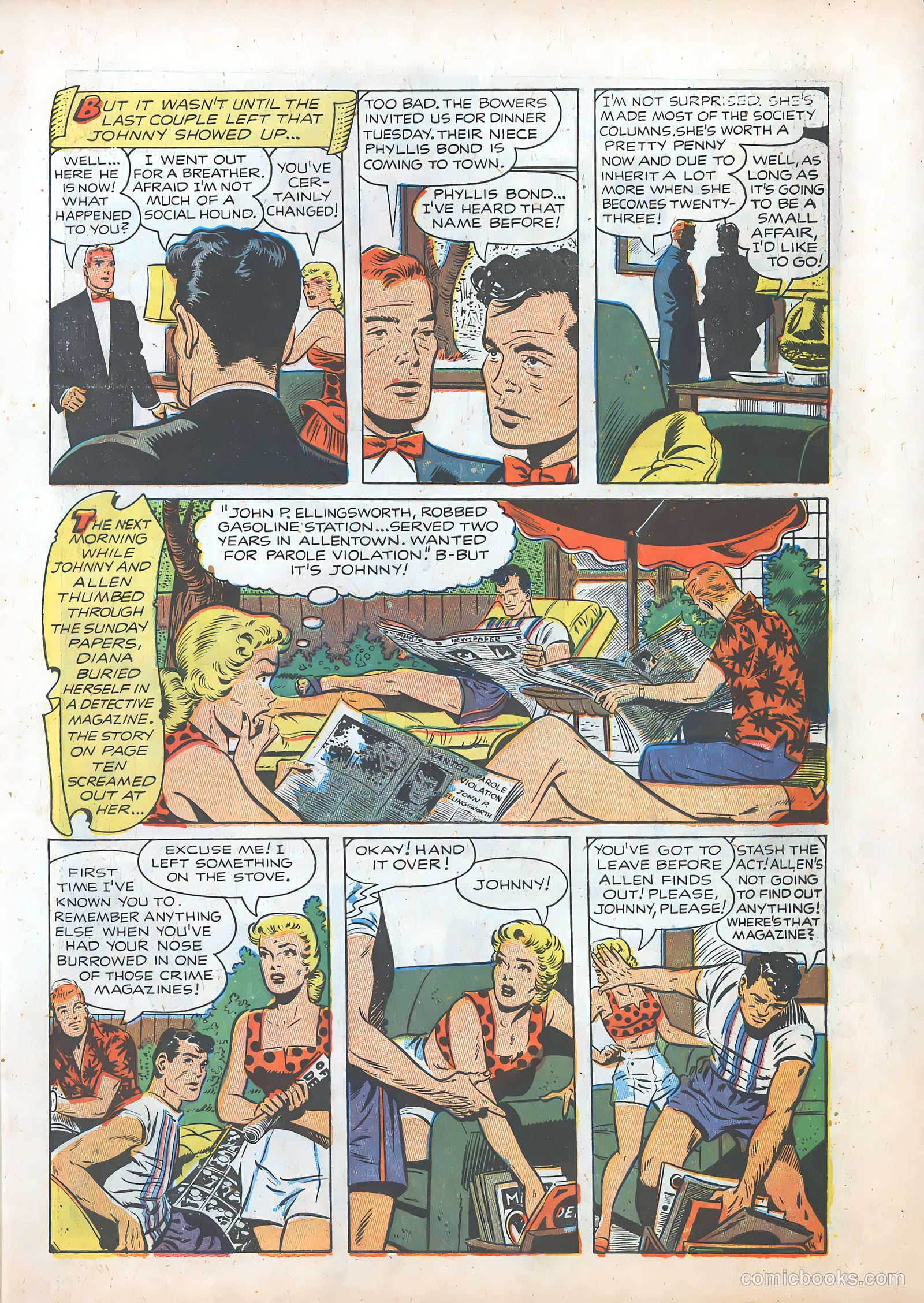 Pictorial Romances #22 (1953) — page 7 of 36