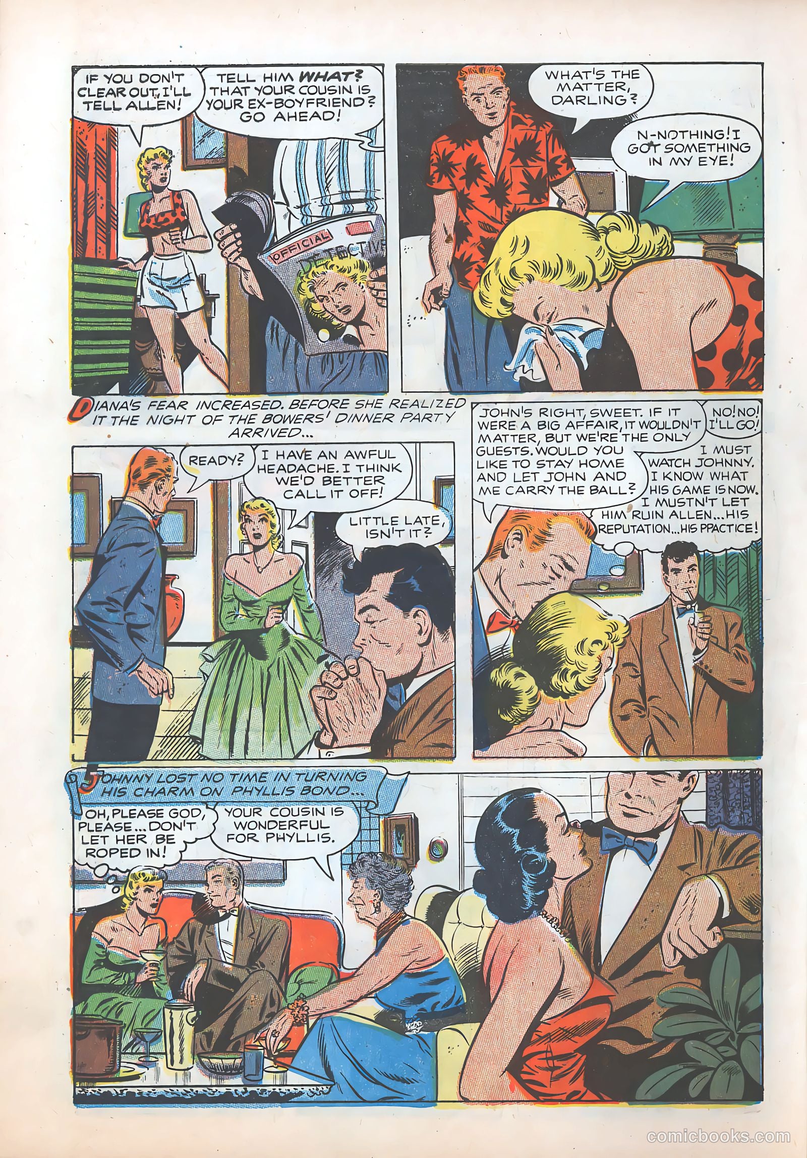 Pictorial Romances #22 (1953) — page 8 of 36