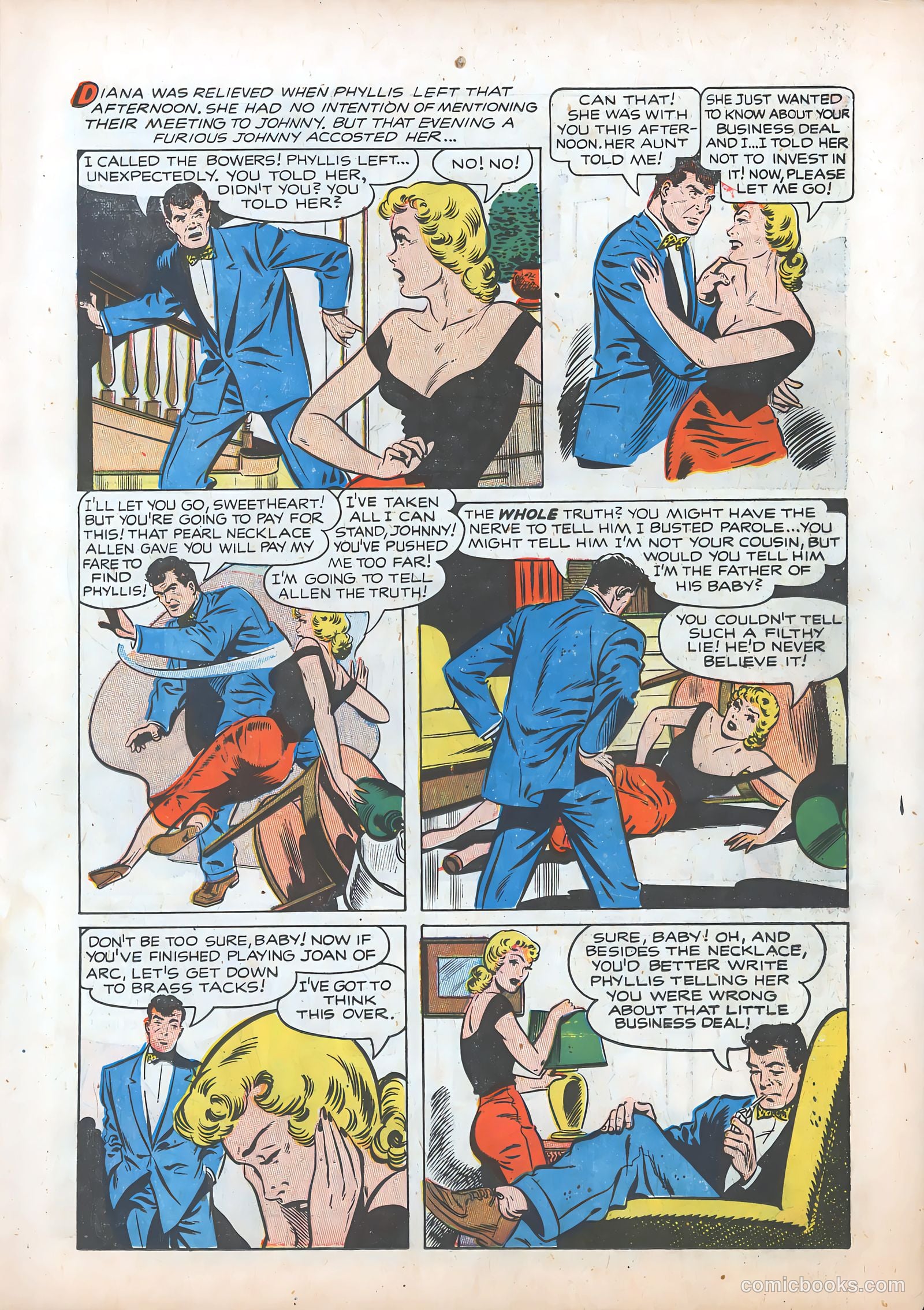 Pictorial Romances #22 (1953) — page 11 of 36