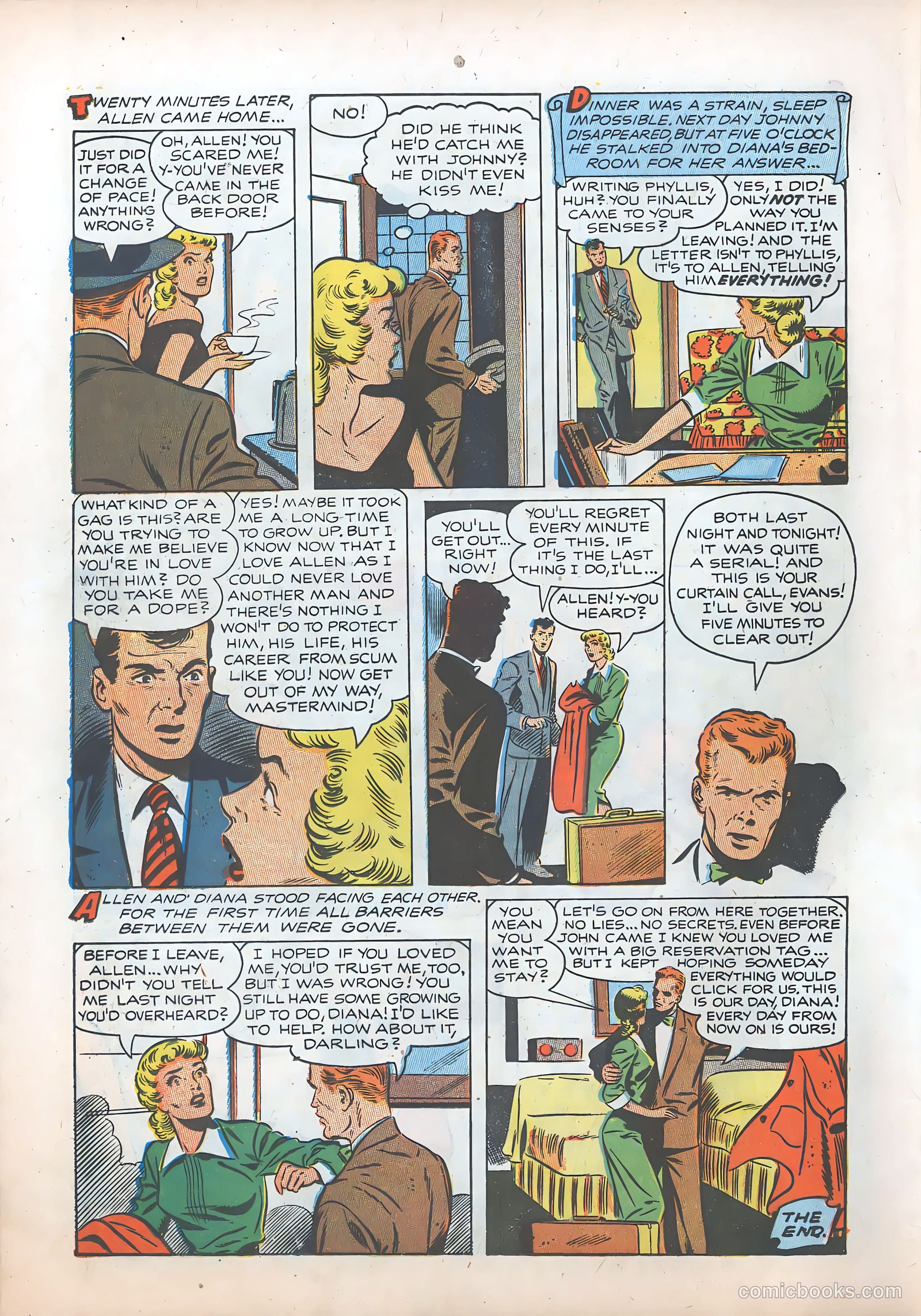Pictorial Romances #22 (1953) — page 12 of 36