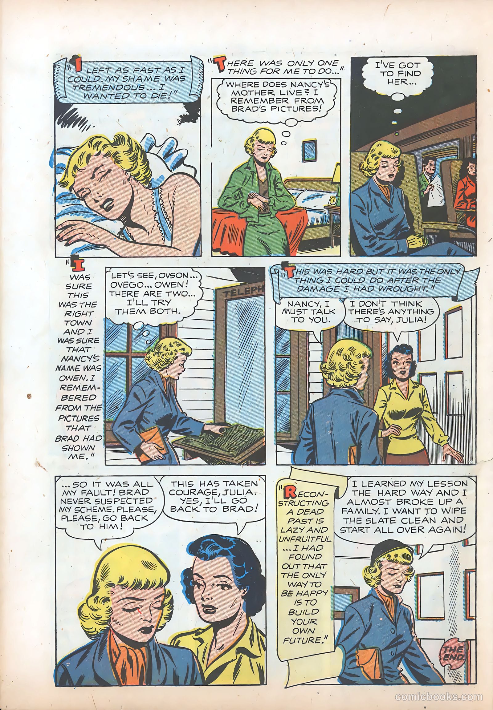 Pictorial Romances #22 (1953) — page 24 of 36
