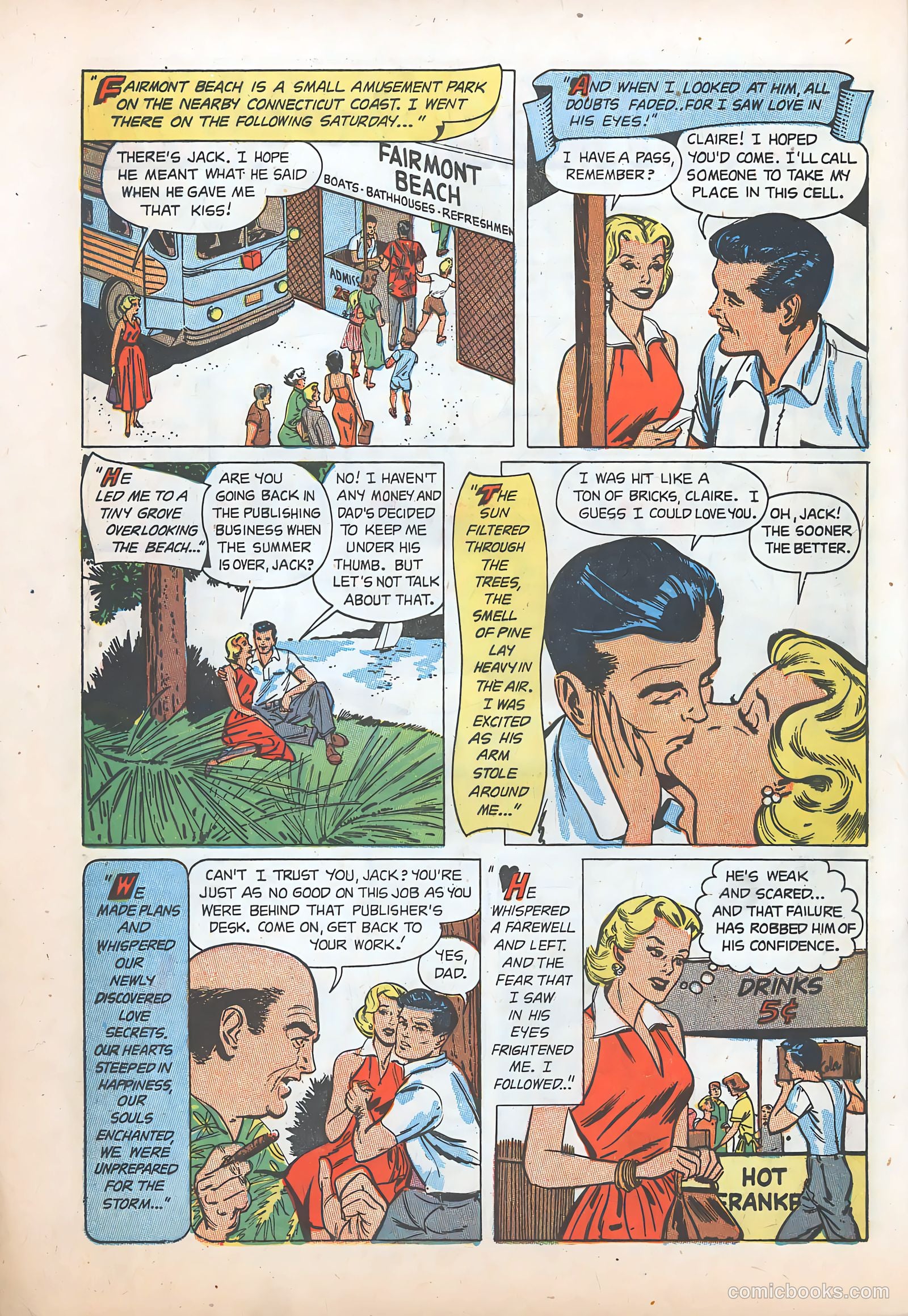 Pictorial Romances #22 (1953) — page 28 of 36