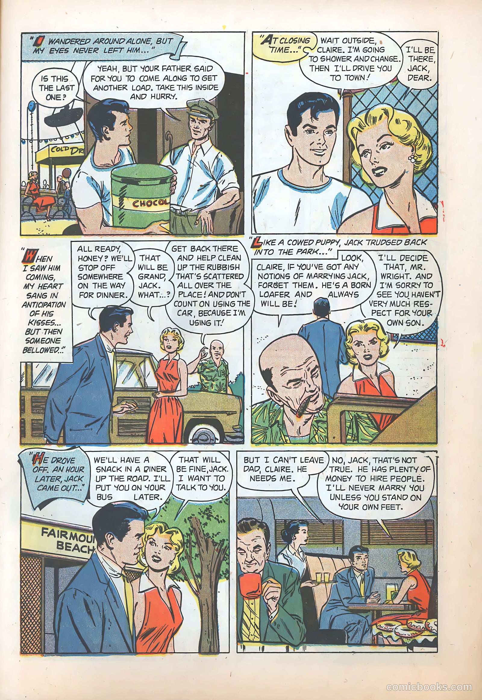Pictorial Romances #22 (1953) — page 29 of 36