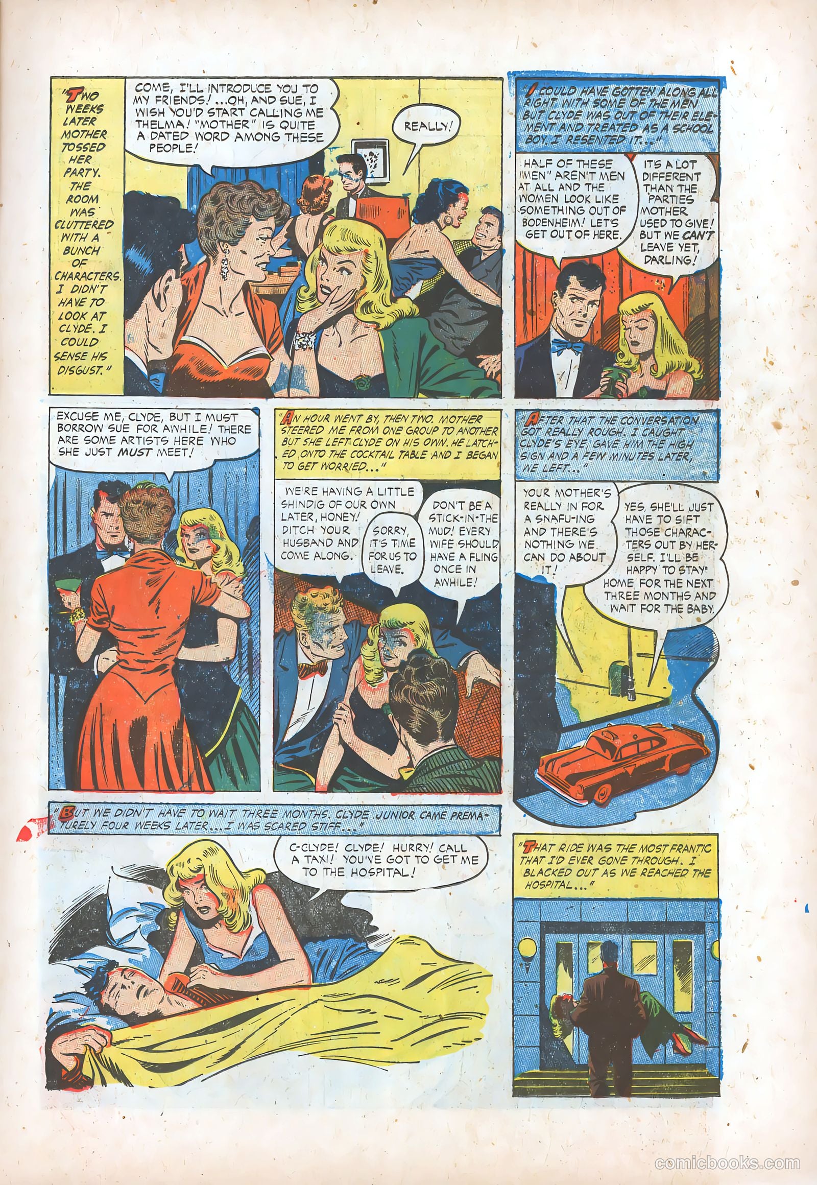 Pictorial Romances #23 (1954) — page 11 of 36