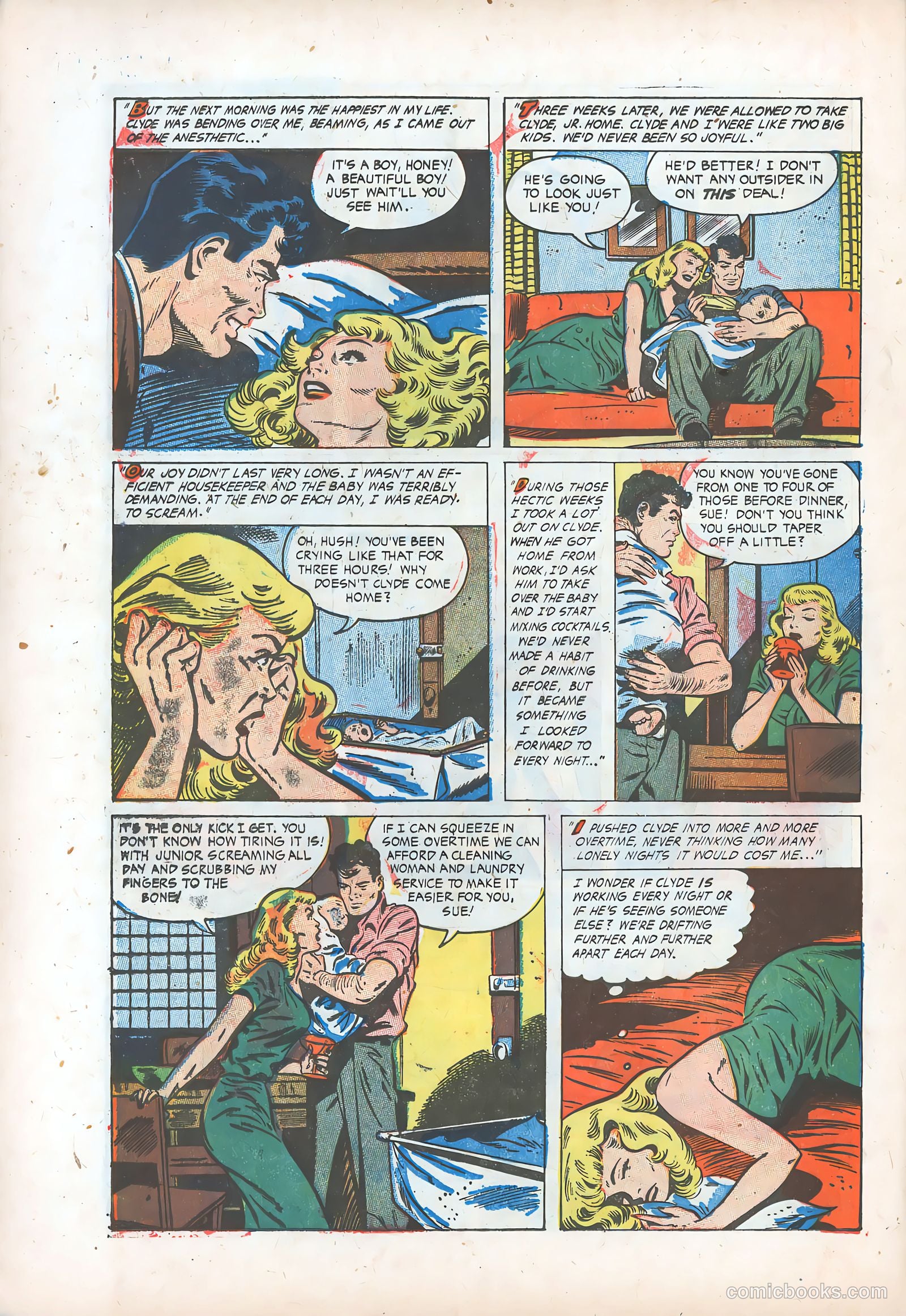 Pictorial Romances #23 (1954) — page 12 of 36