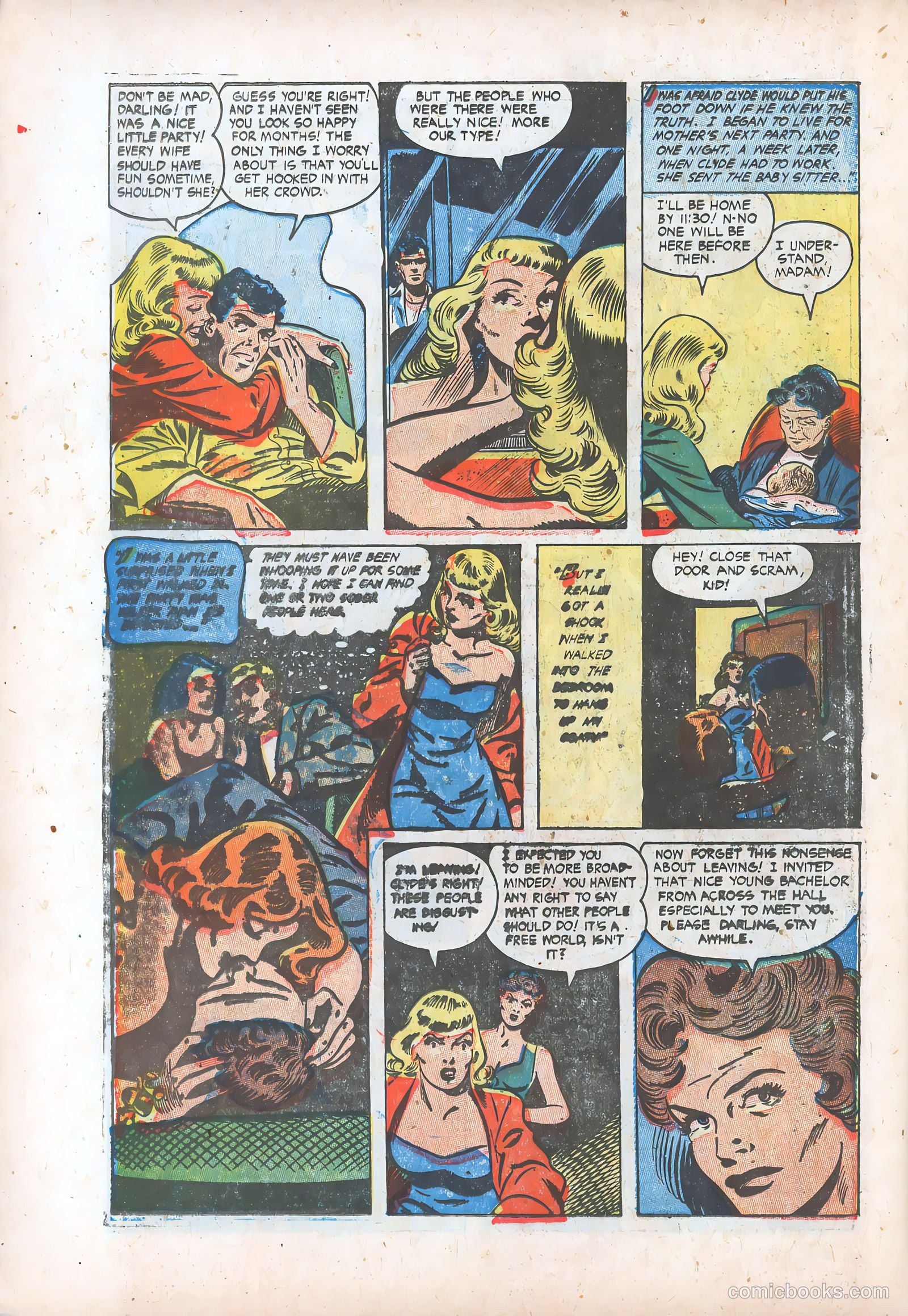 Pictorial Romances #23 (1954) — page 14 of 36