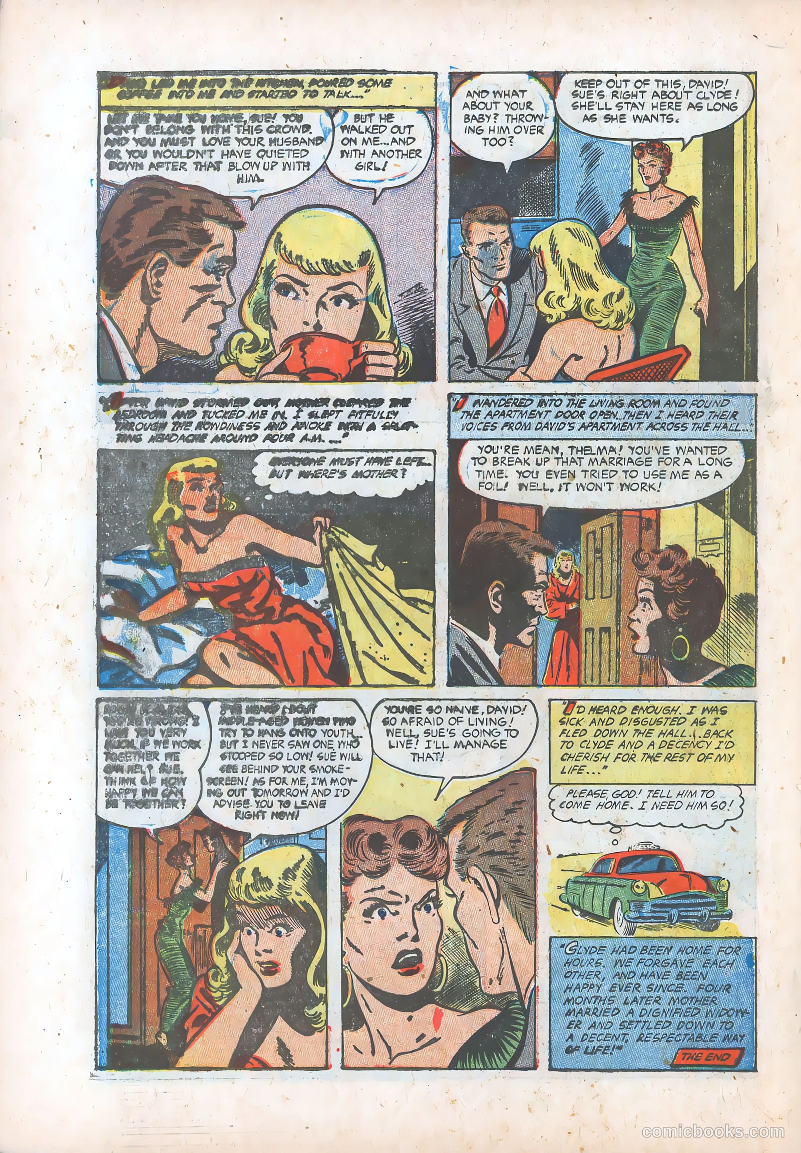 Pictorial Romances #23 (1954) — page 18 of 36