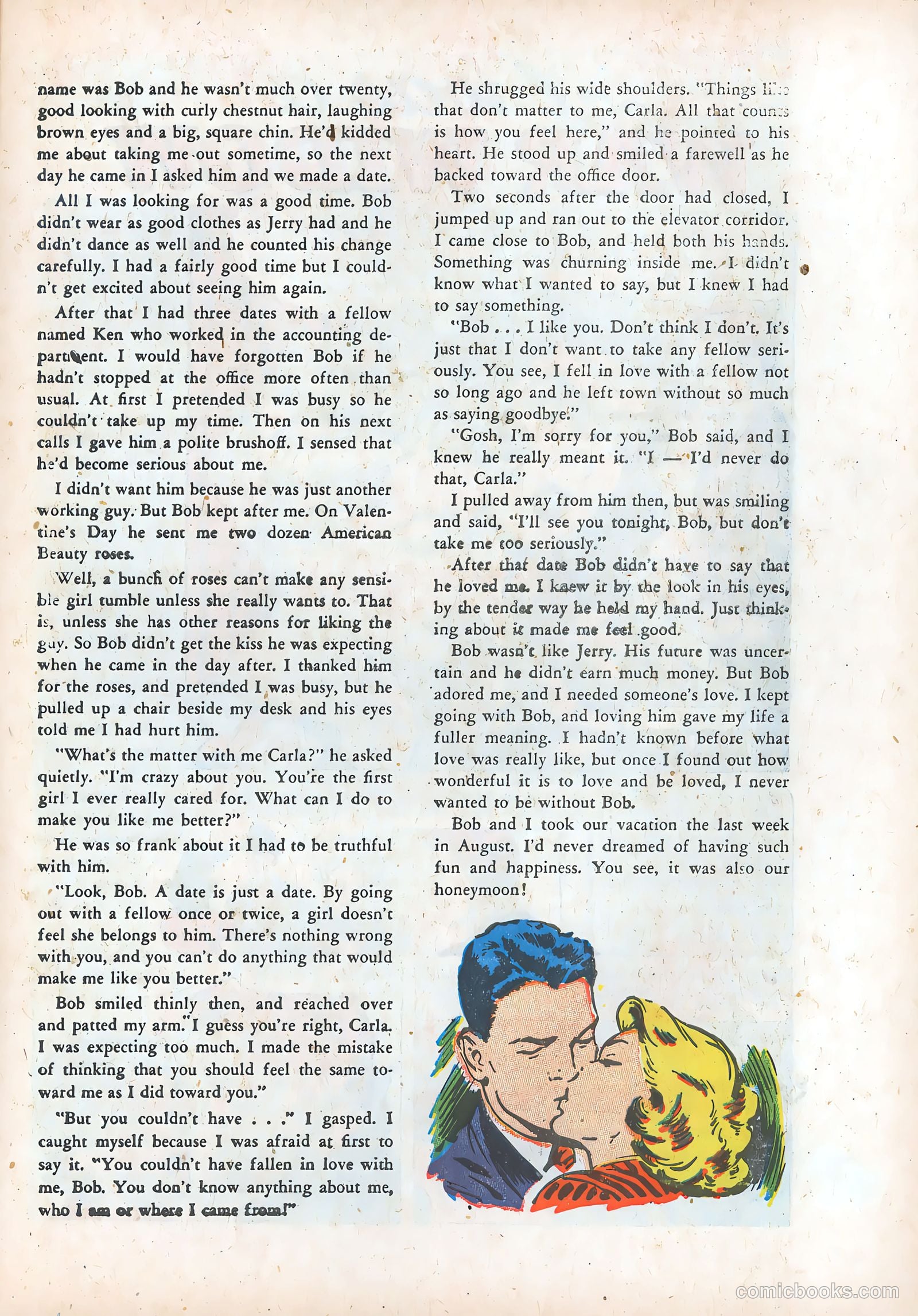 Pictorial Romances #23 (1954) — page 27 of 36