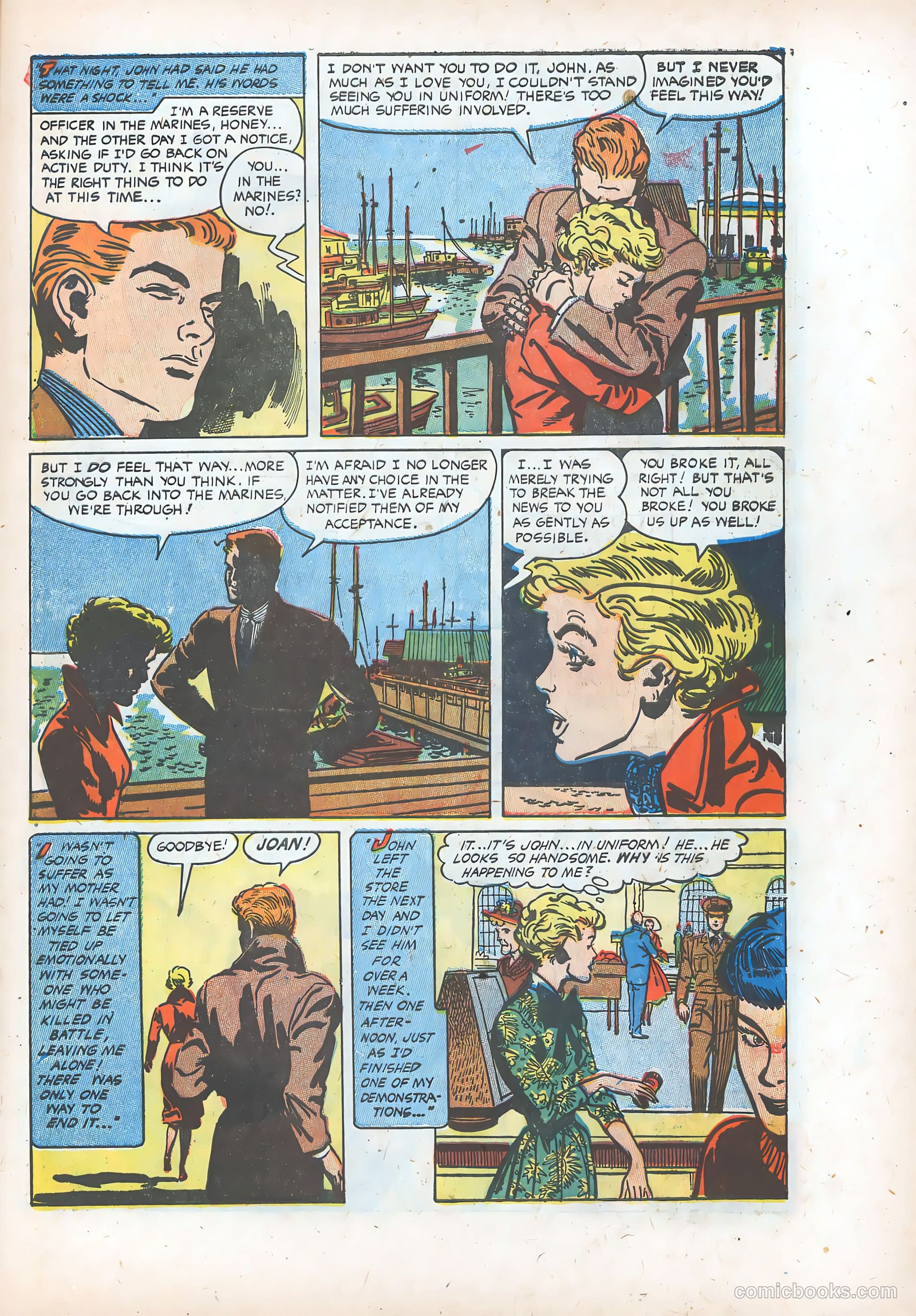 Pictorial Romances #23 (1954) — page 29 of 36