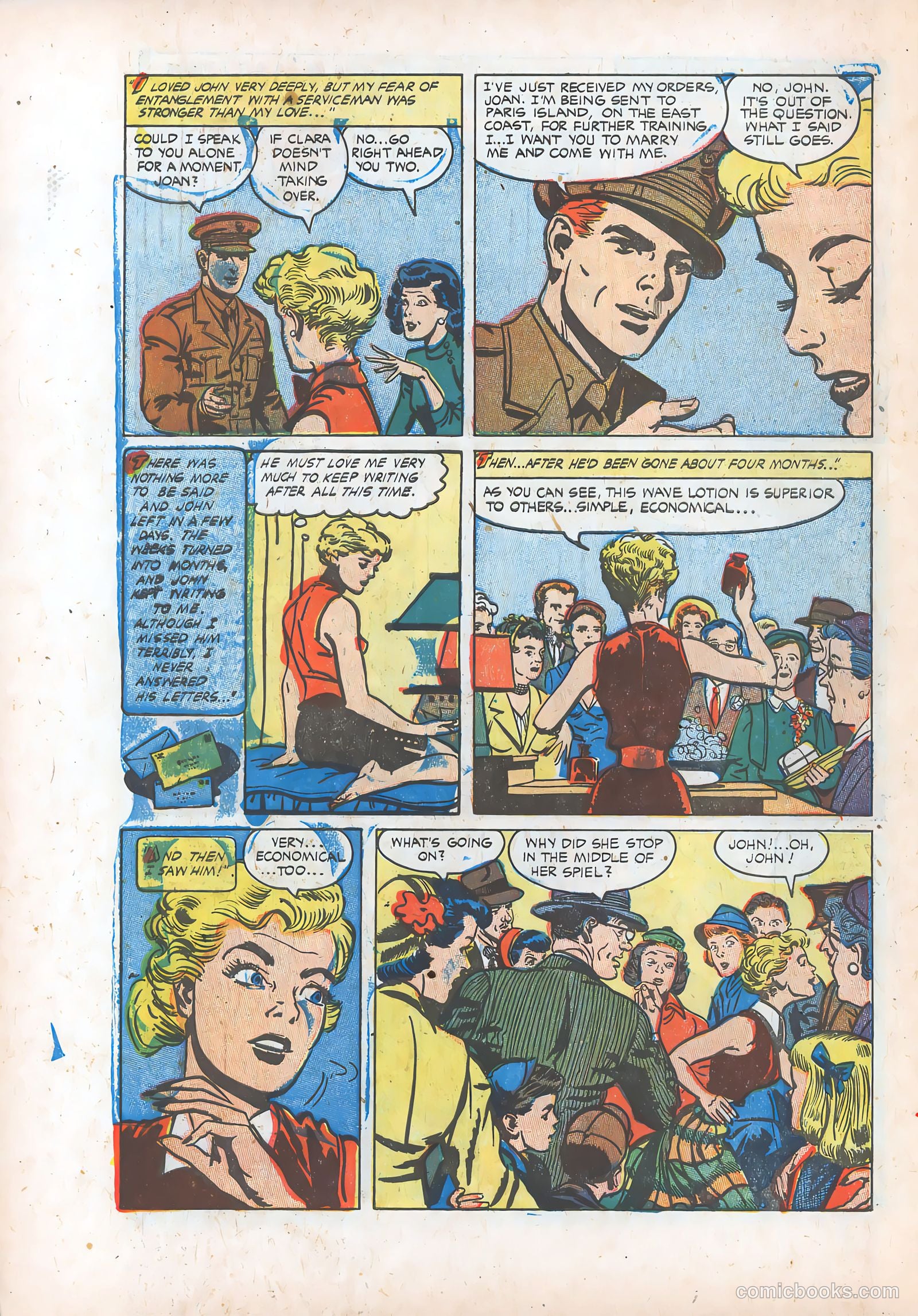 Pictorial Romances #23 (1954) — page 30 of 36