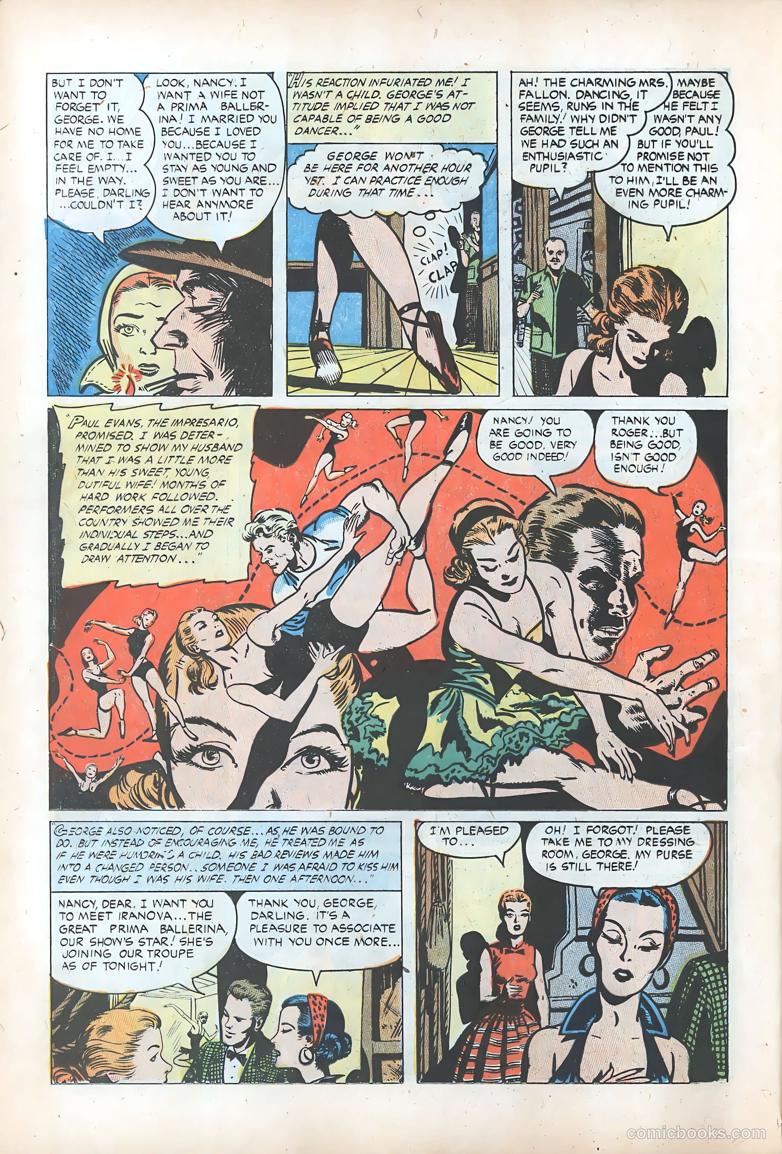 Pictorial Romances #24 (1954) — page 14 of 36