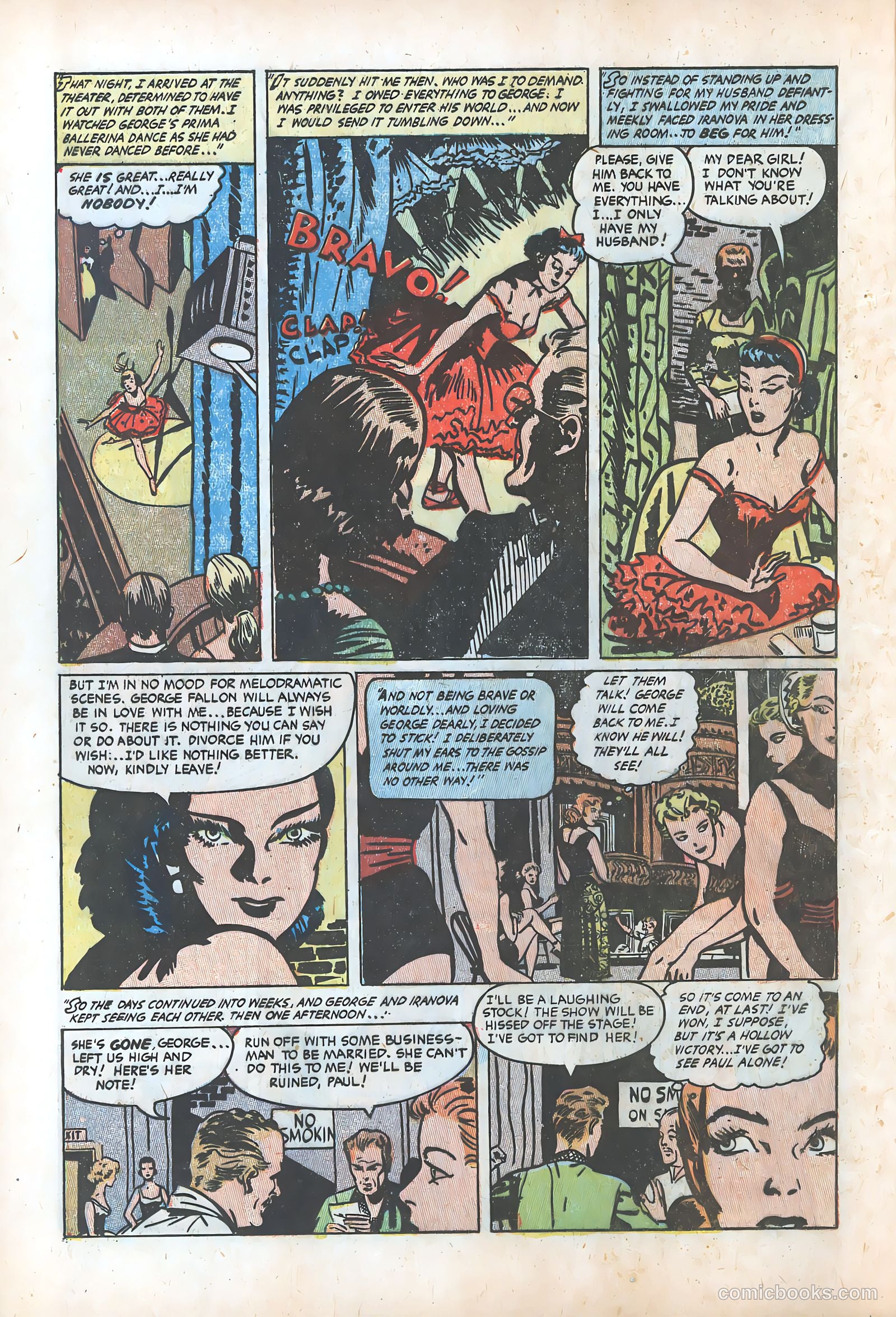 Pictorial Romances #24 (1954) — page 16 of 36