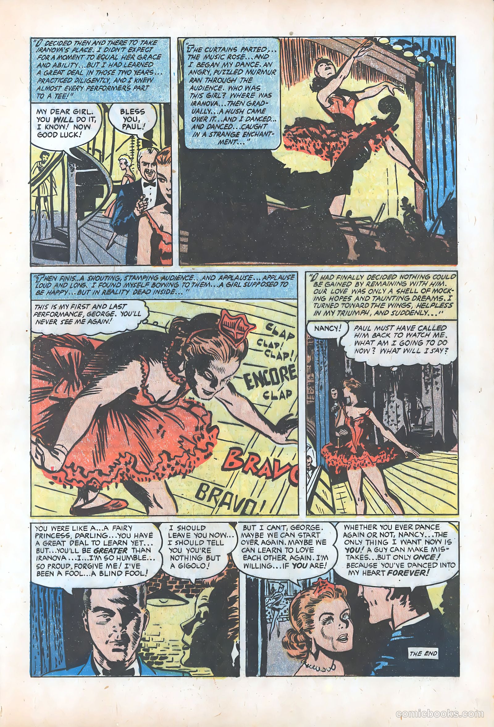 Pictorial Romances #24 (1954) — page 17 of 36