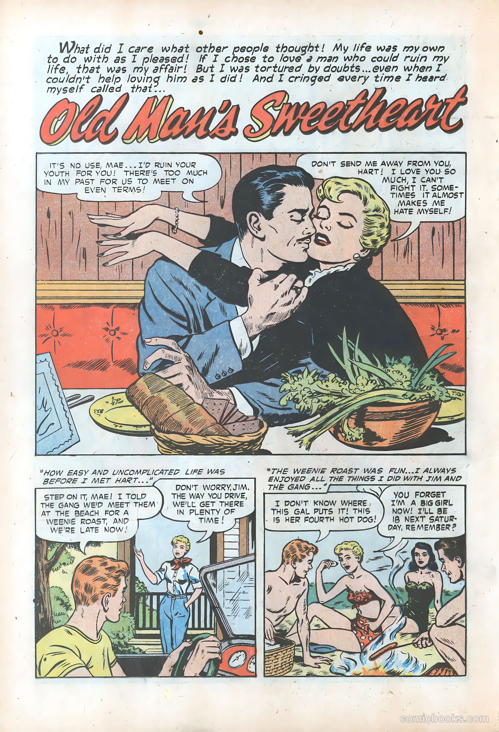 Pictorial Romances #24 (1954) — page 18 of 36
