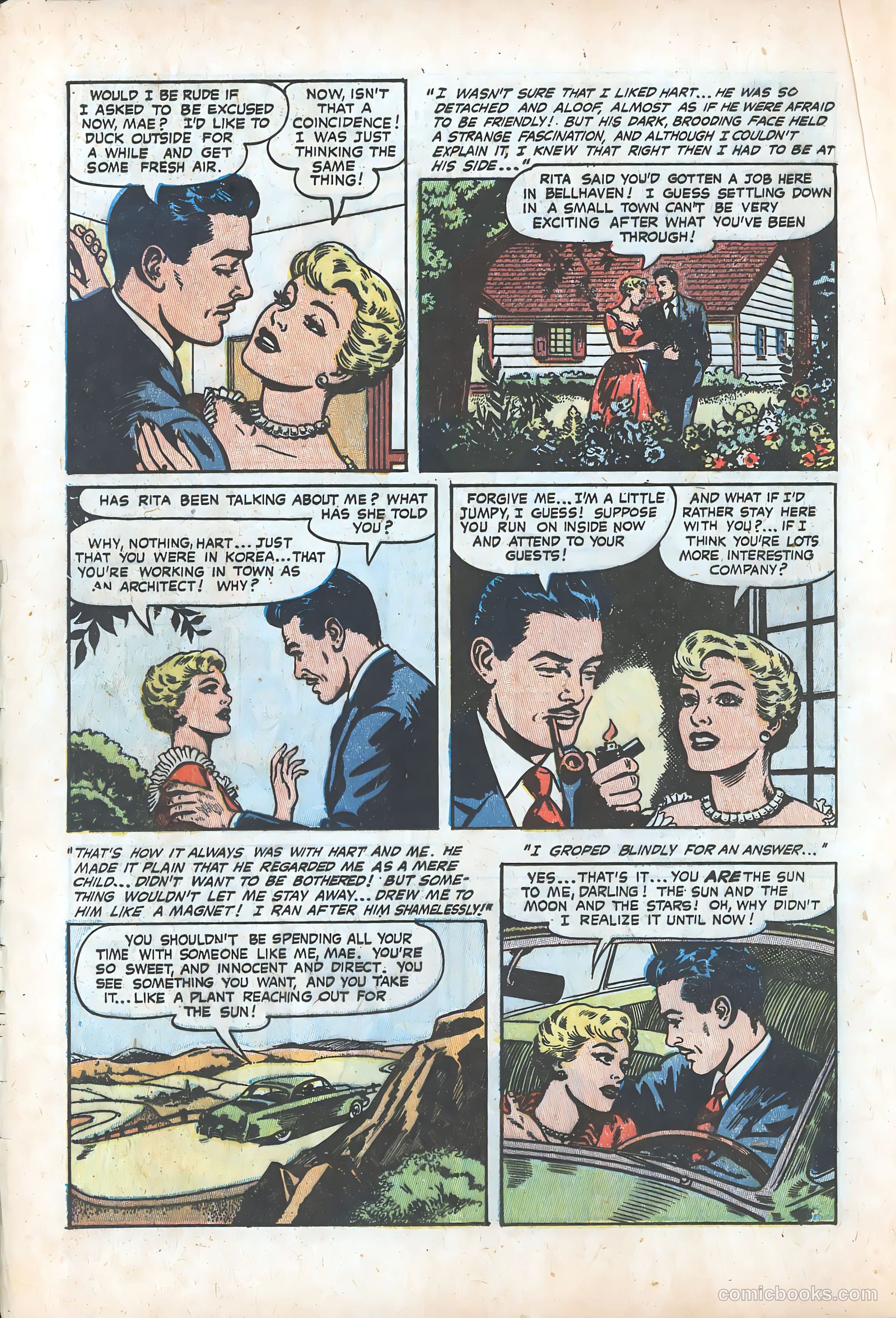 Pictorial Romances #24 (1954) — page 20 of 36