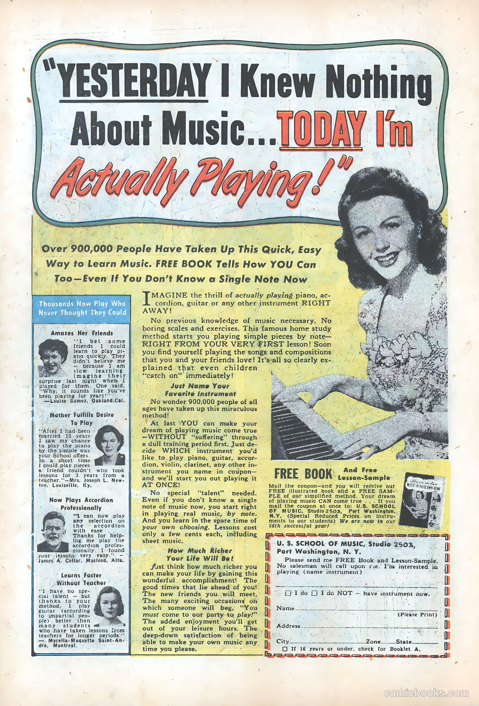 Pictorial Romances #24 (1954) — page 34 of 36