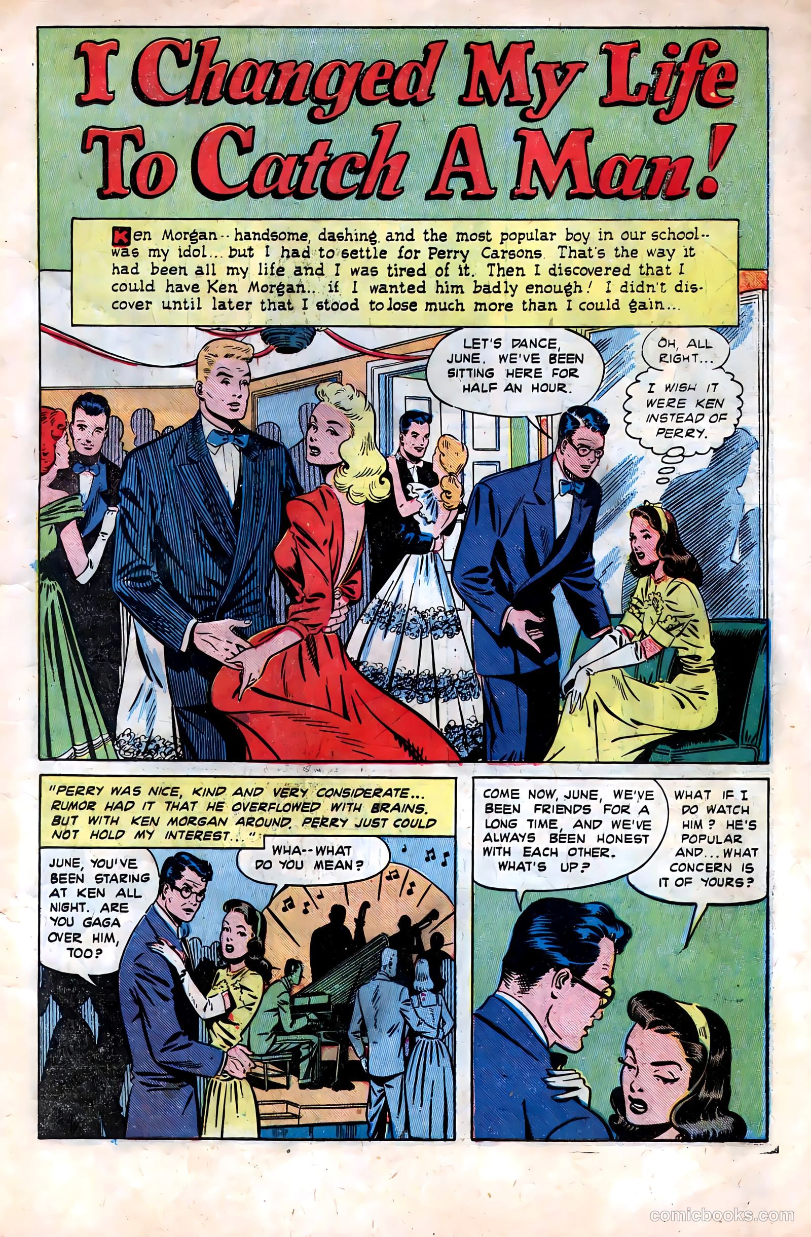 Pictorial Romances #4 (1950) — page 4 of 37