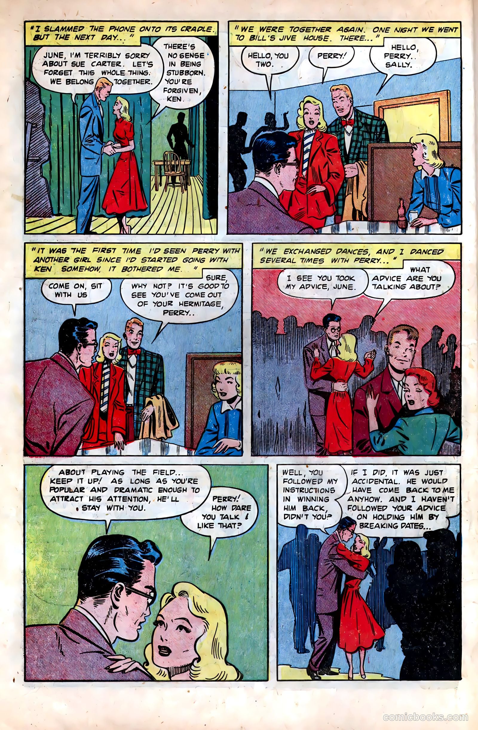 Pictorial Romances #4 (1950) — page 11 of 37