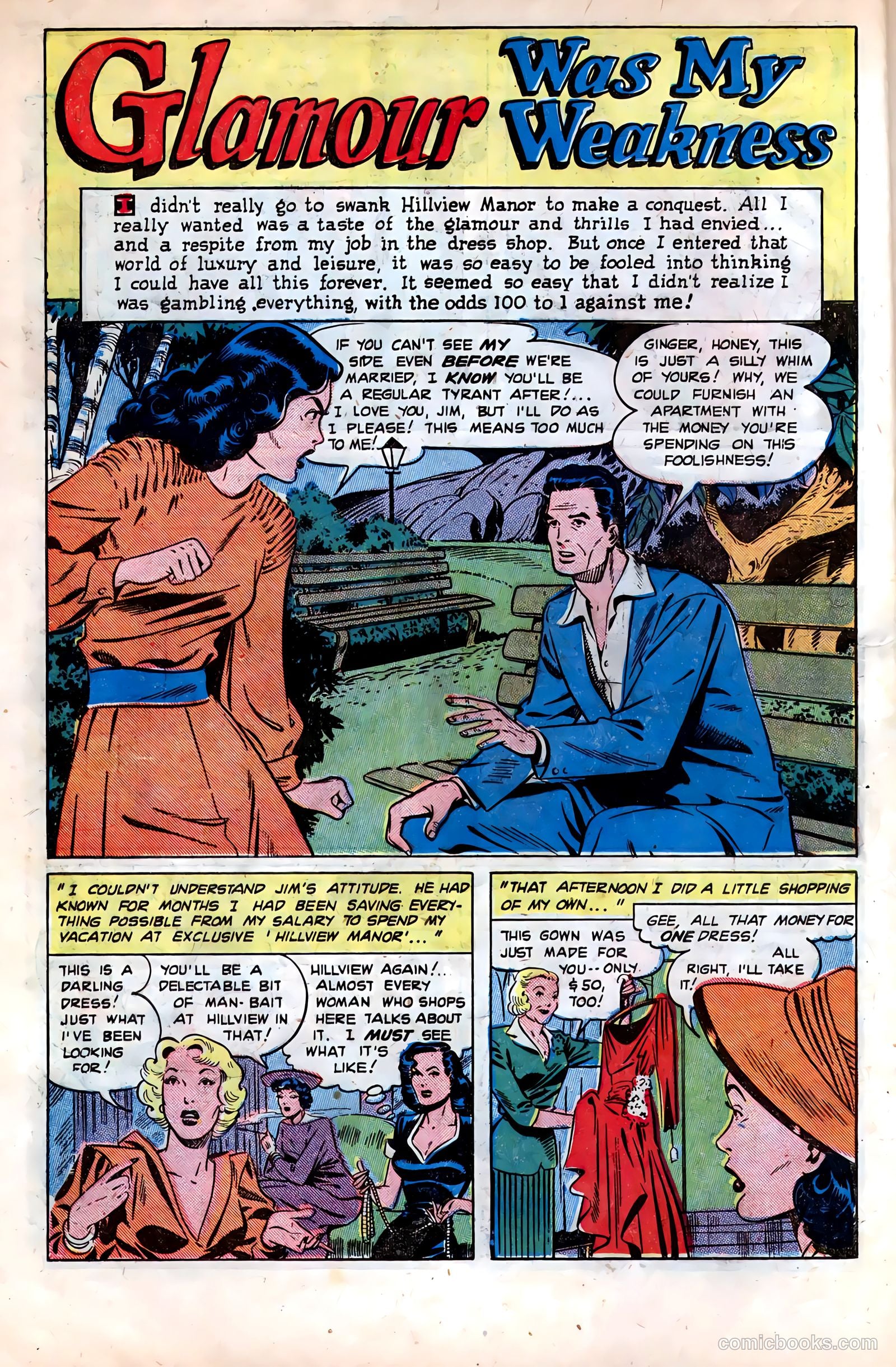 Pictorial Romances #4 (1950) — page 13 of 37