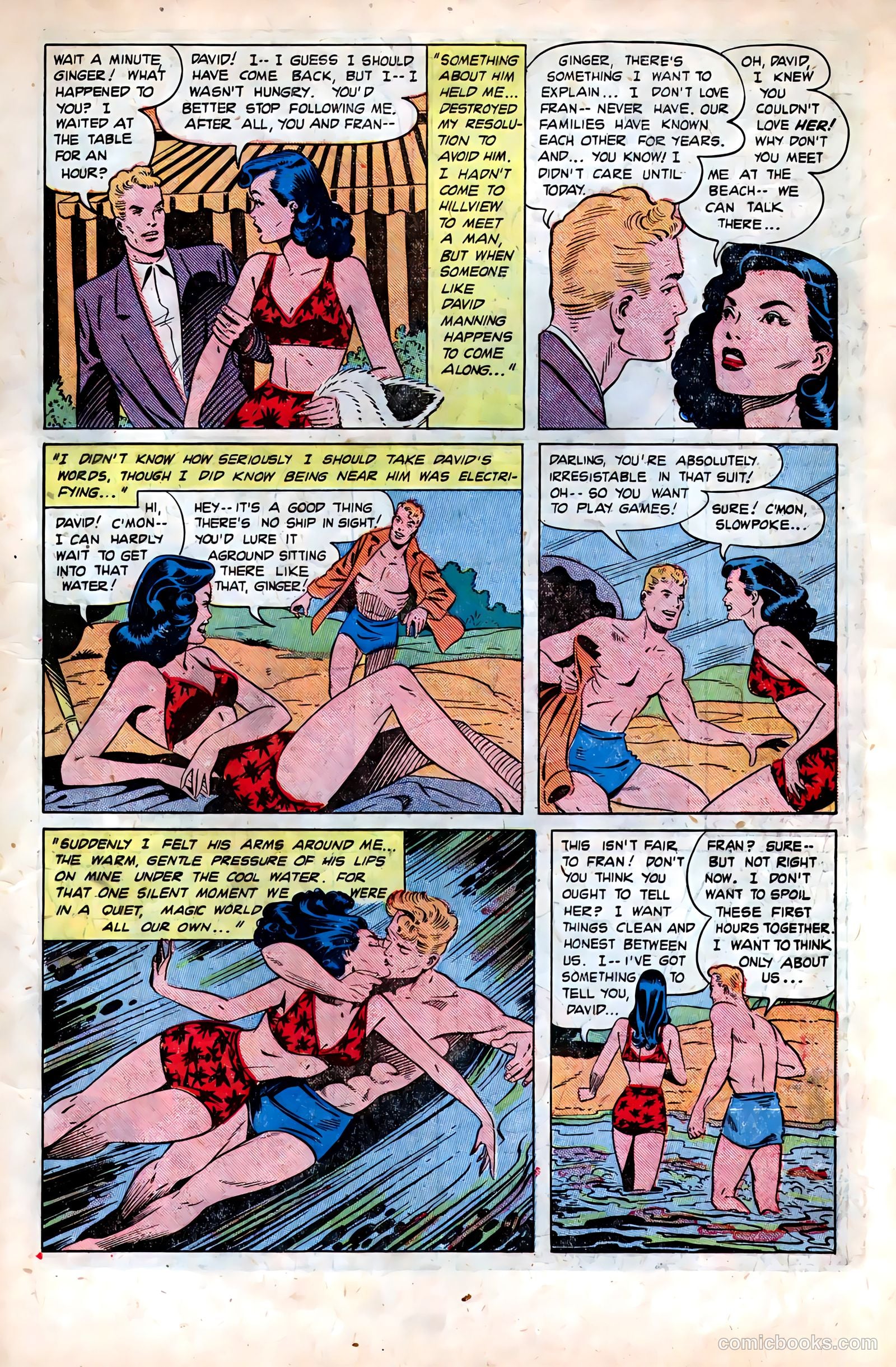 Pictorial Romances #4 (1950) — page 16 of 37
