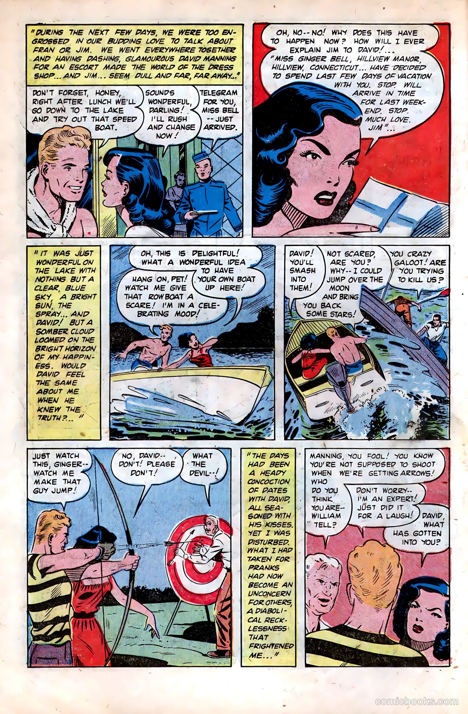 Pictorial Romances #4 (1950) — page 17 of 37