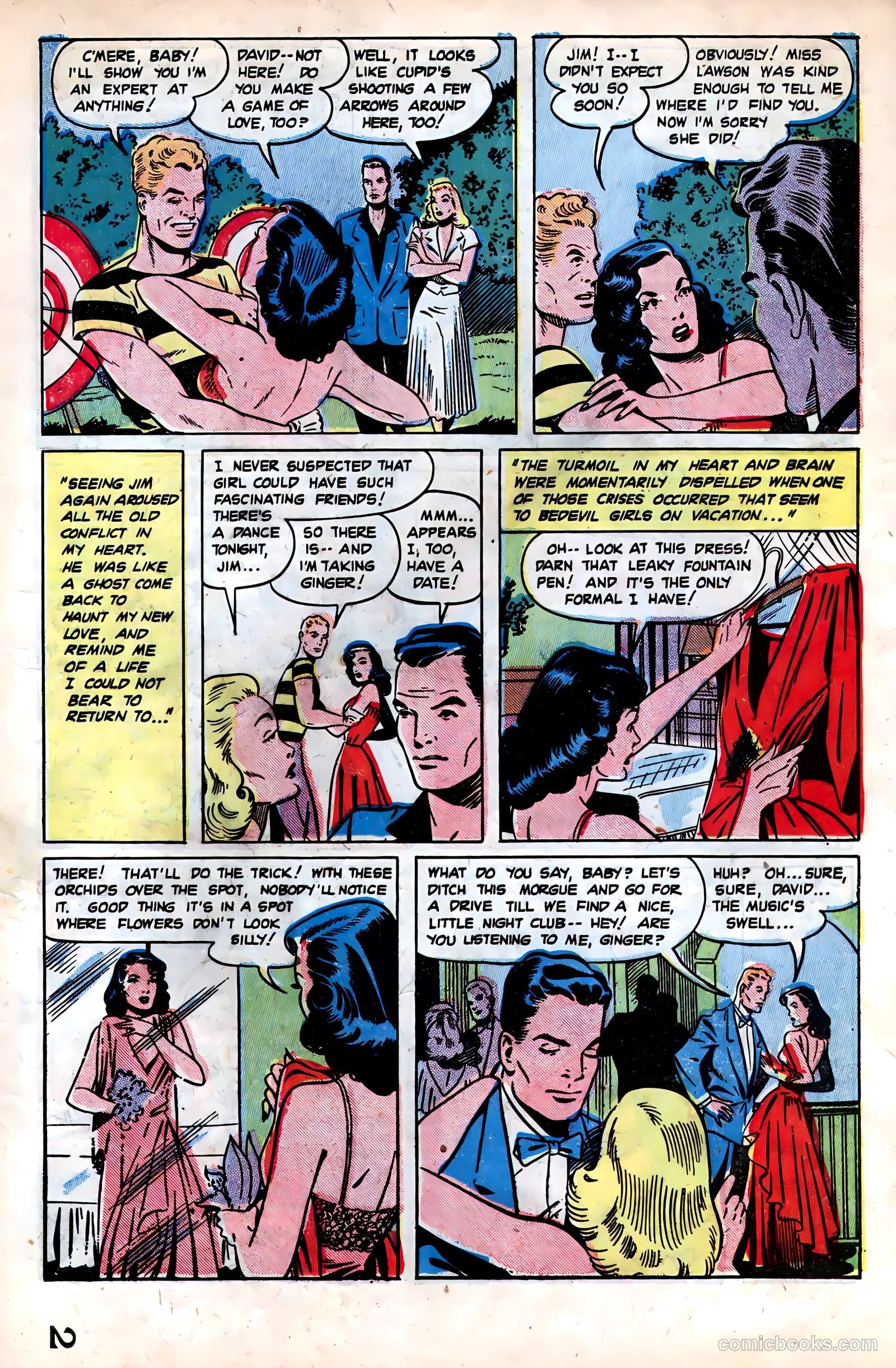 Pictorial Romances #4 (1950) — page 18 of 37