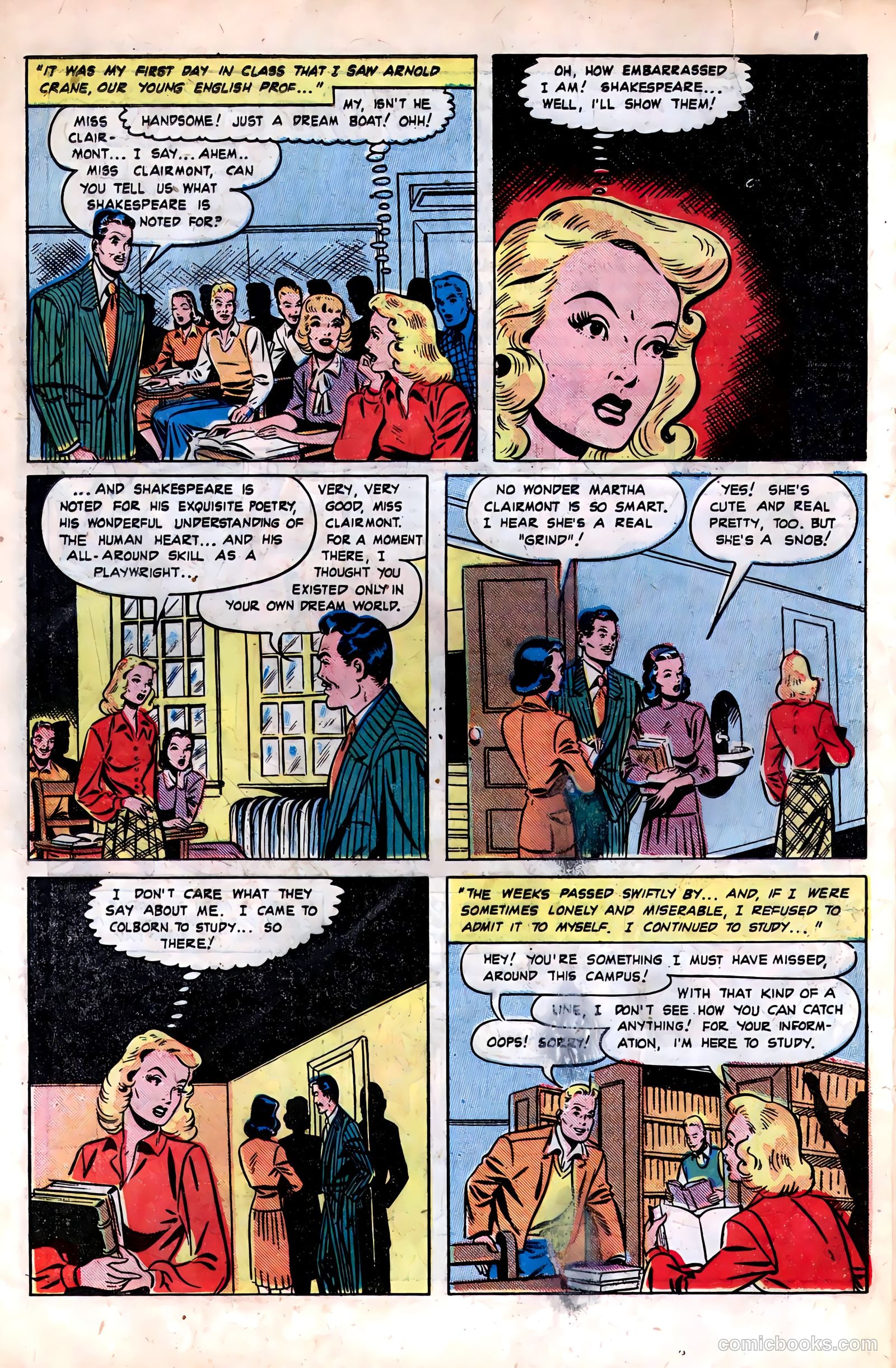 Pictorial Romances #4 (1950) — page 21 of 37