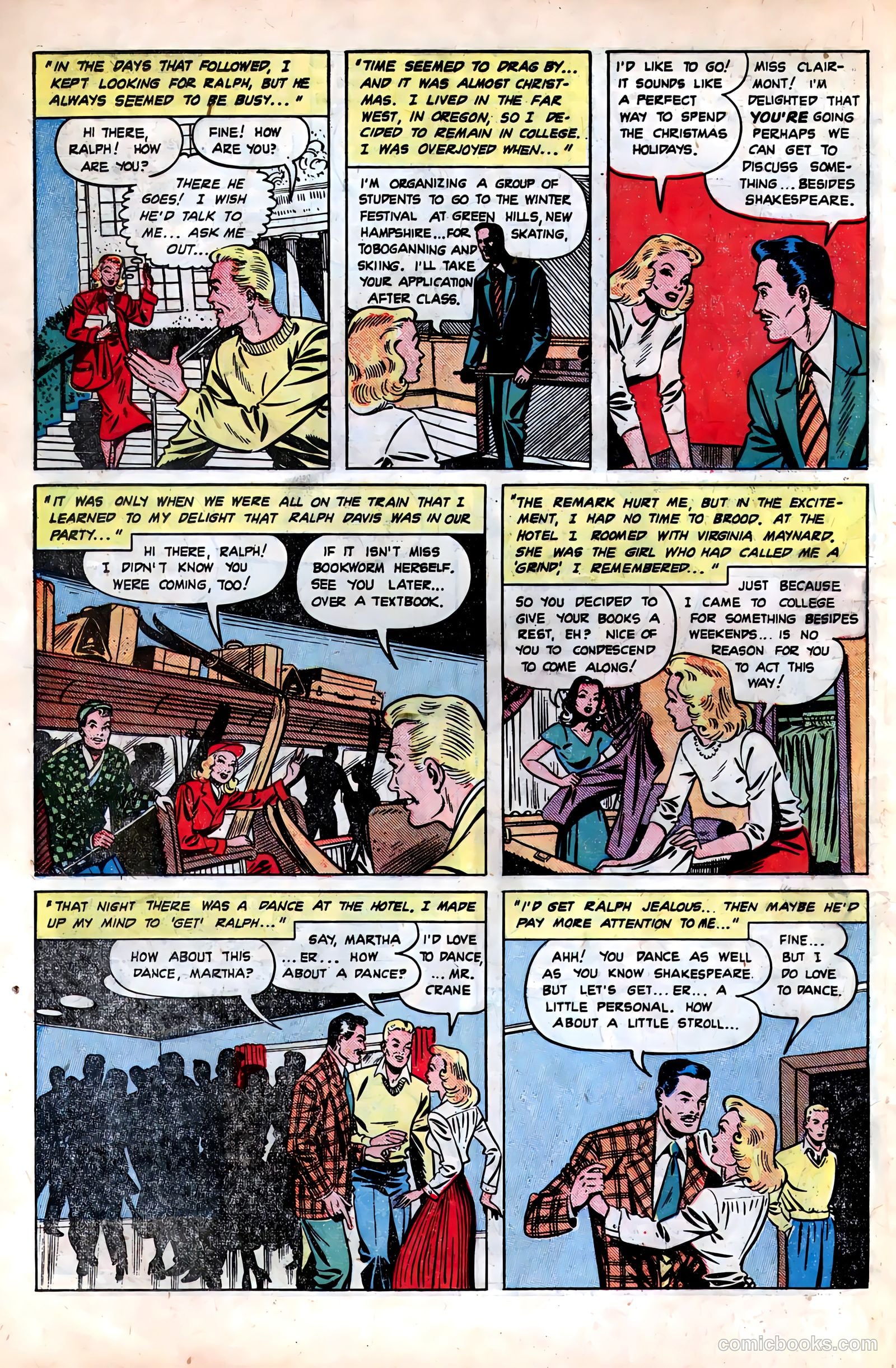 Pictorial Romances #4 (1950) — page 23 of 37