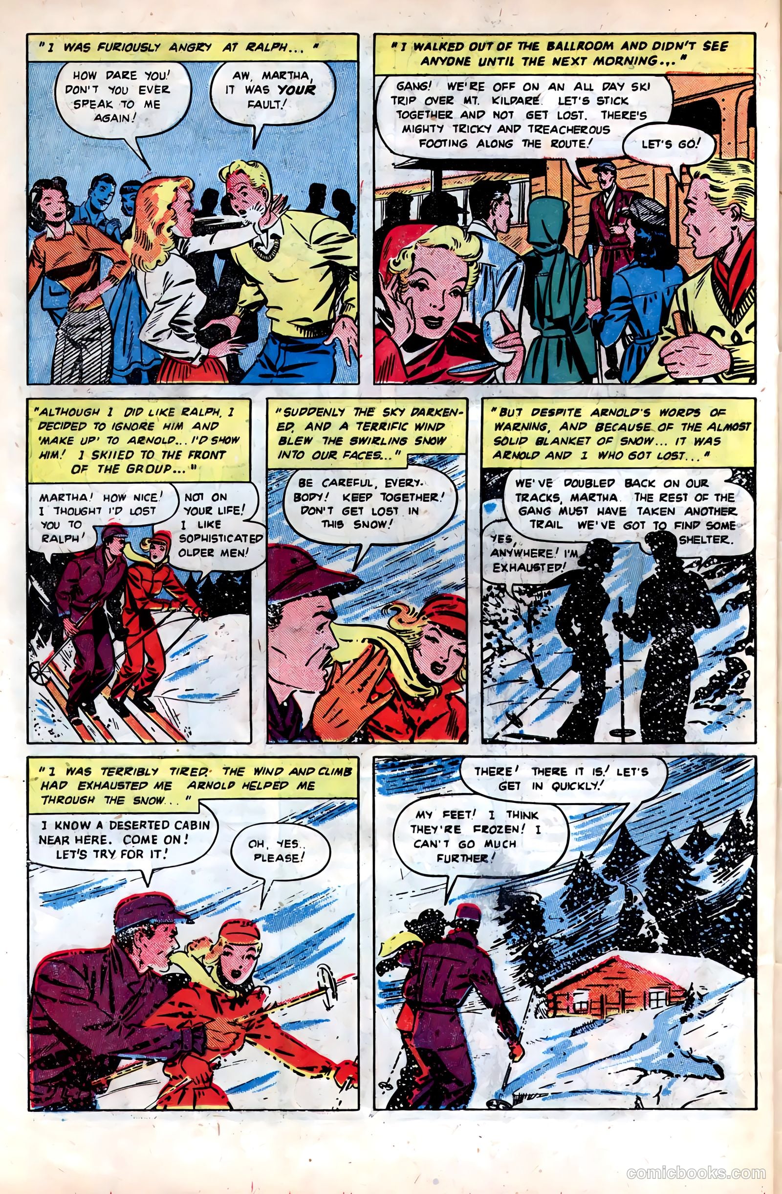 Pictorial Romances #4 (1950) — page 25 of 37