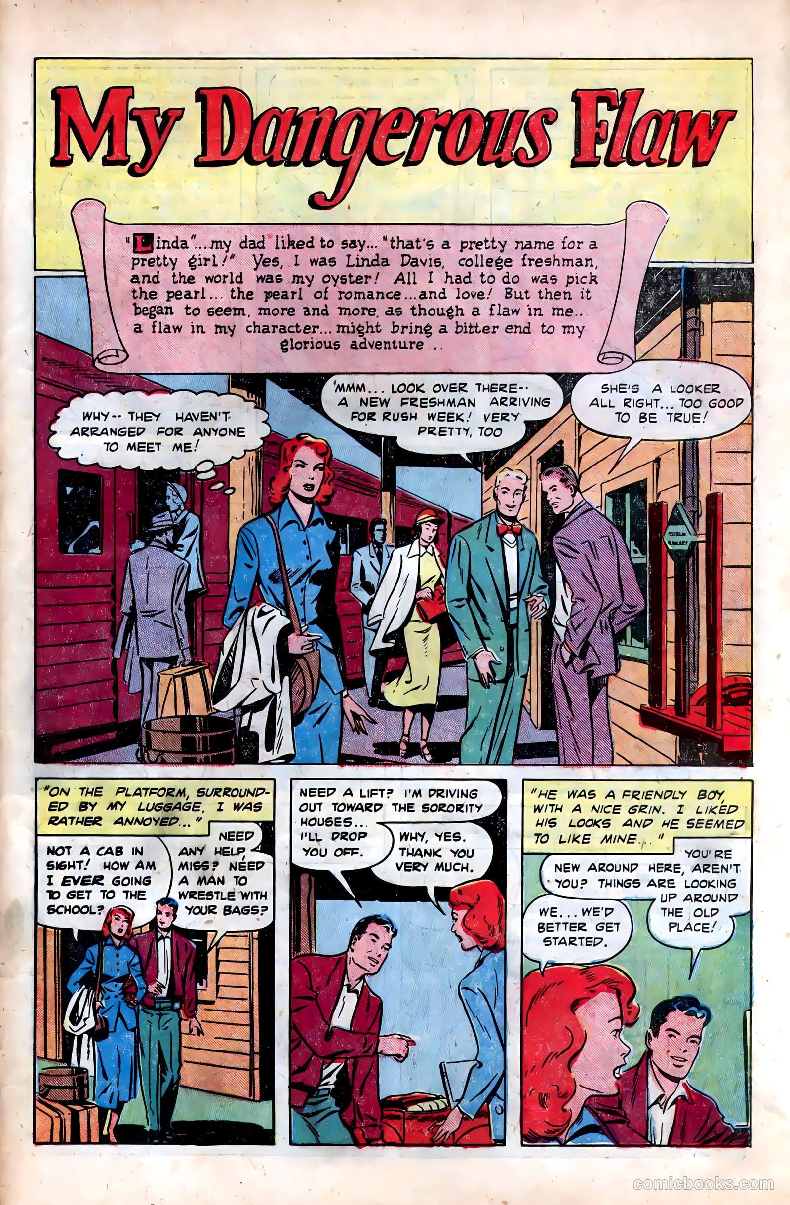 Pictorial Romances #4 (1950) — page 28 of 37
