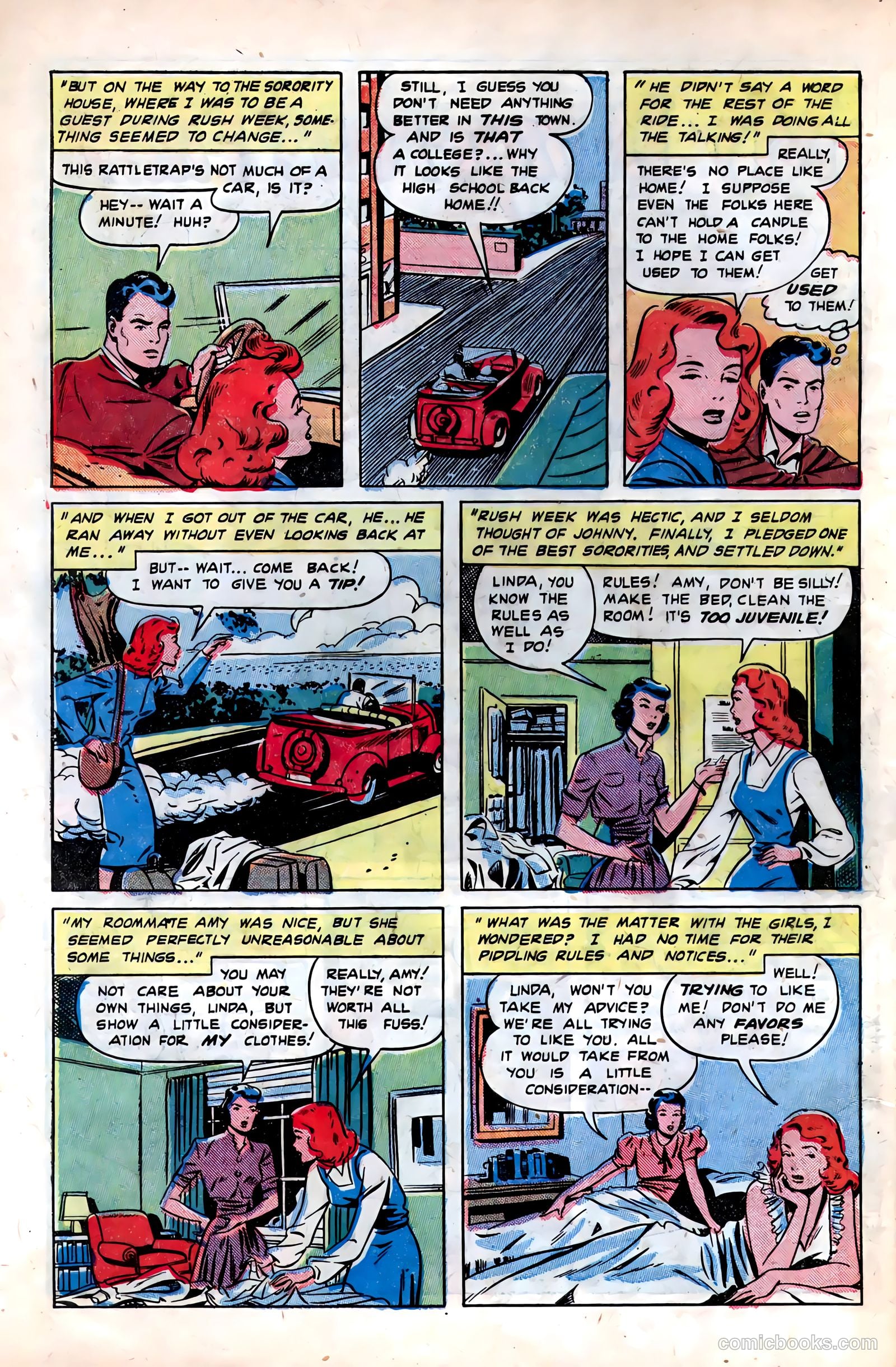 Pictorial Romances #4 (1950) — page 29 of 37