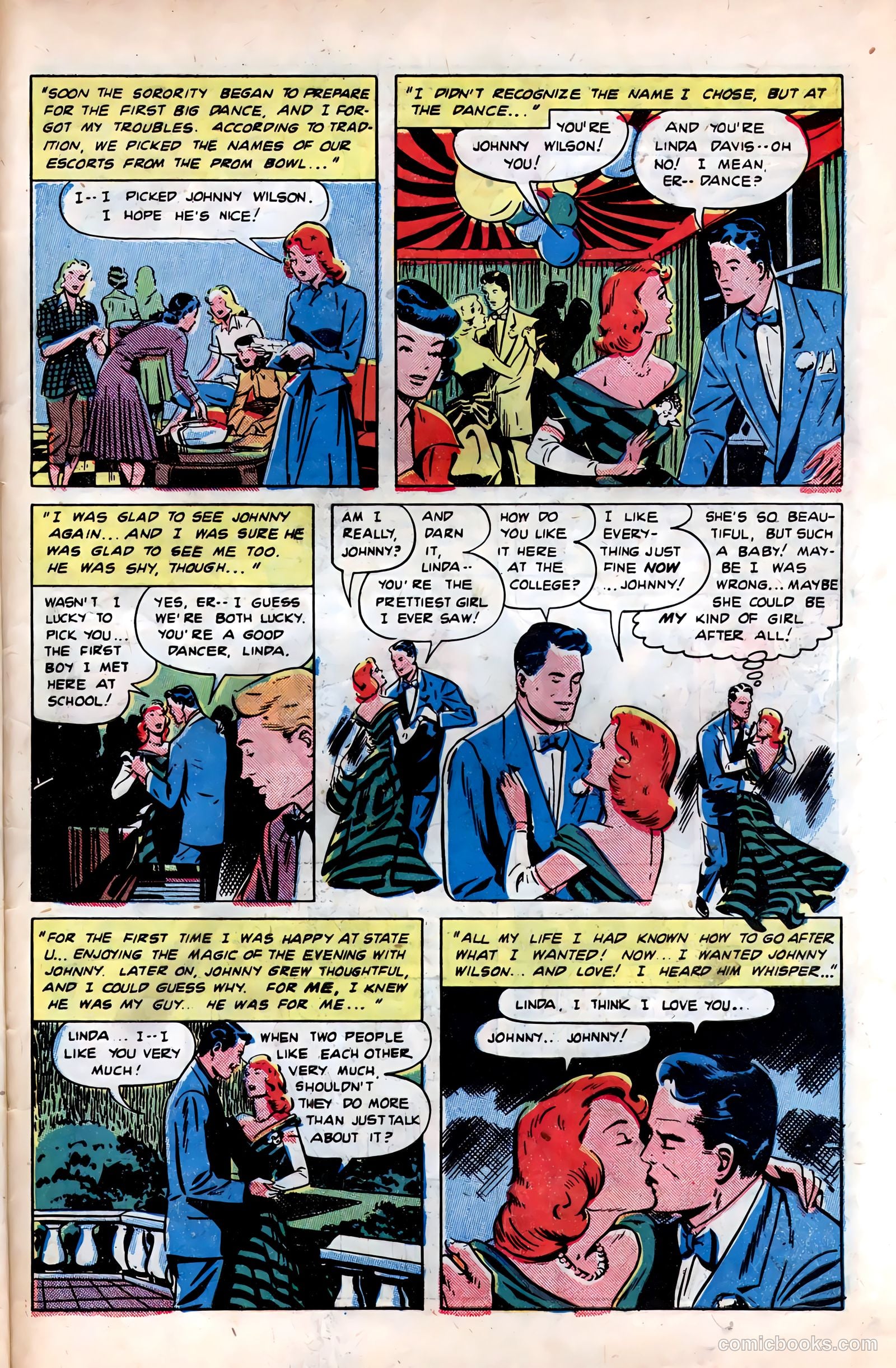 Pictorial Romances #4 (1950) — page 30 of 37